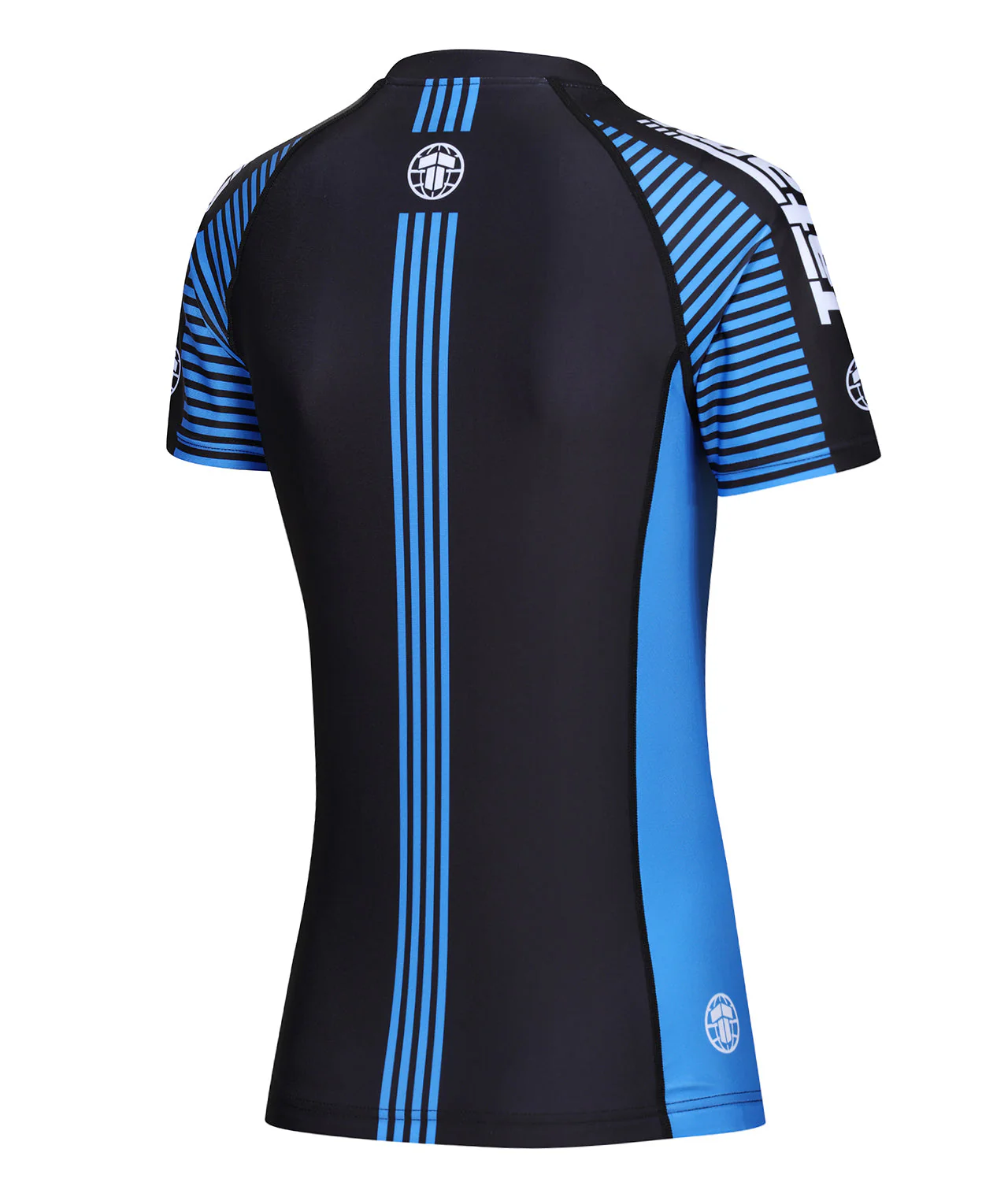 Ladies IBJJF Ranked Rash Guard - Blue - Image 4