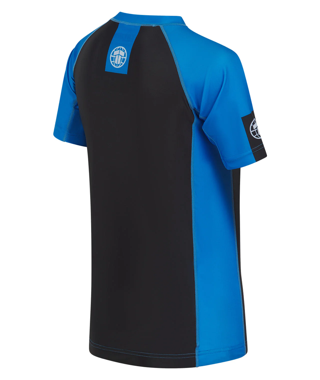Ladies IBJJF Ranked Short Sleeve Rash Guard - Blue - Image 4
