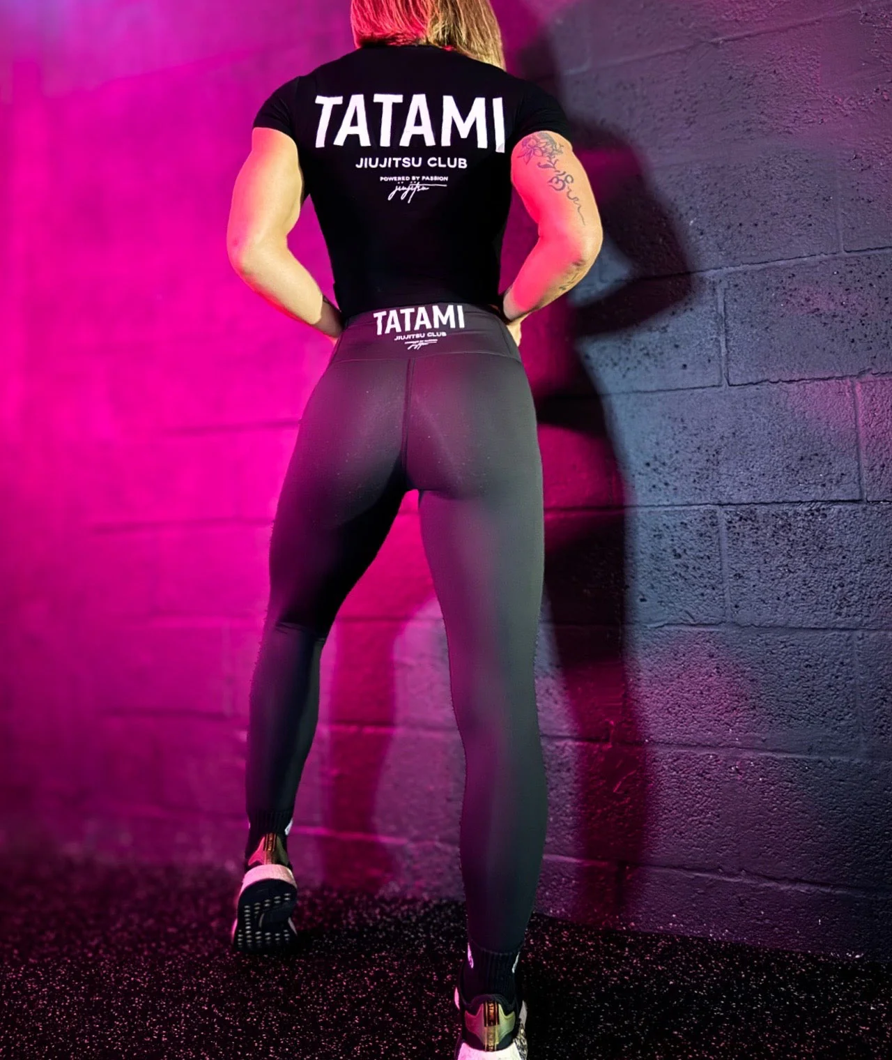 Ladies JJ Club Leggings - Image 6