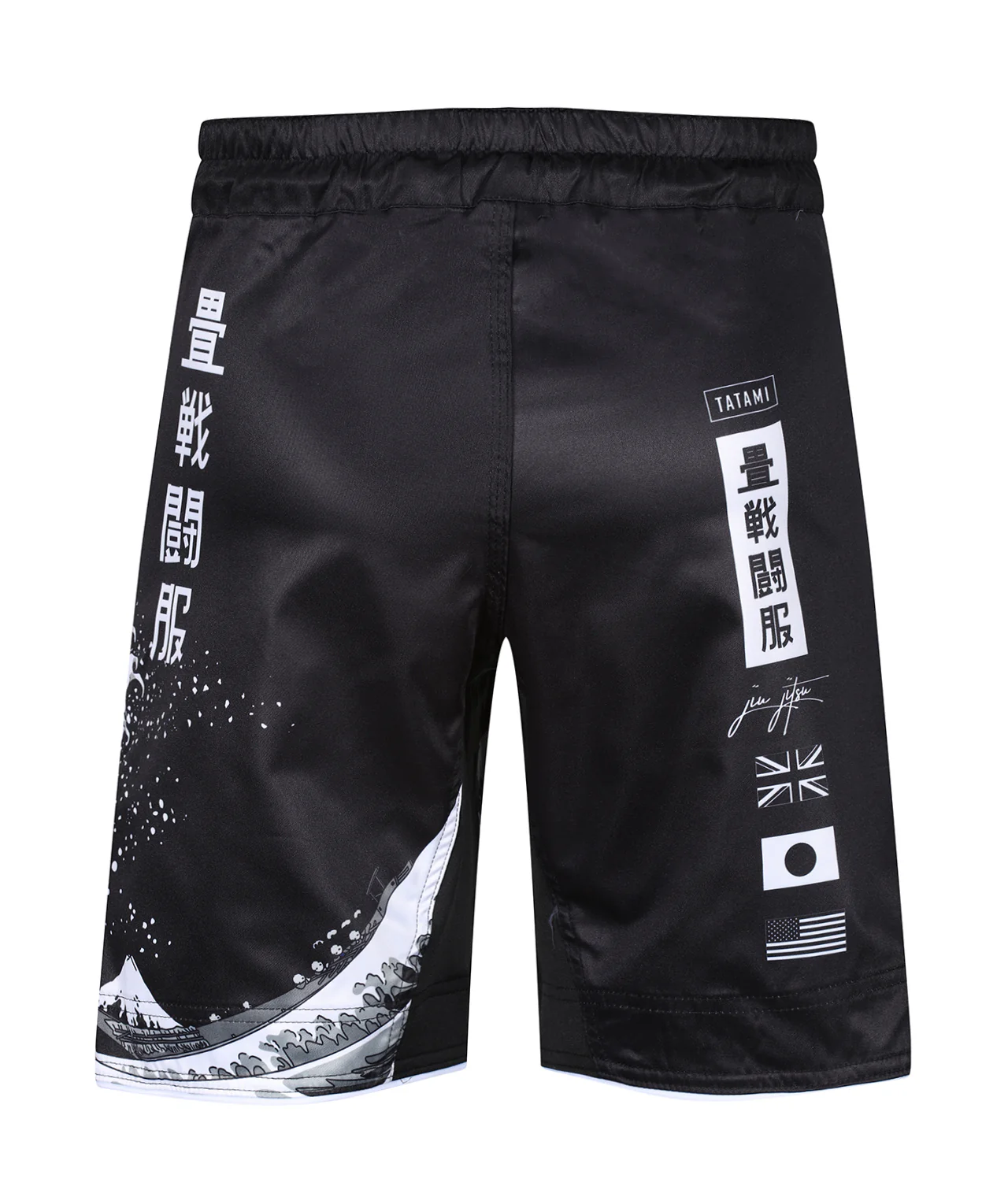 Ladies Kanagawa Shorts - Black - Image 3