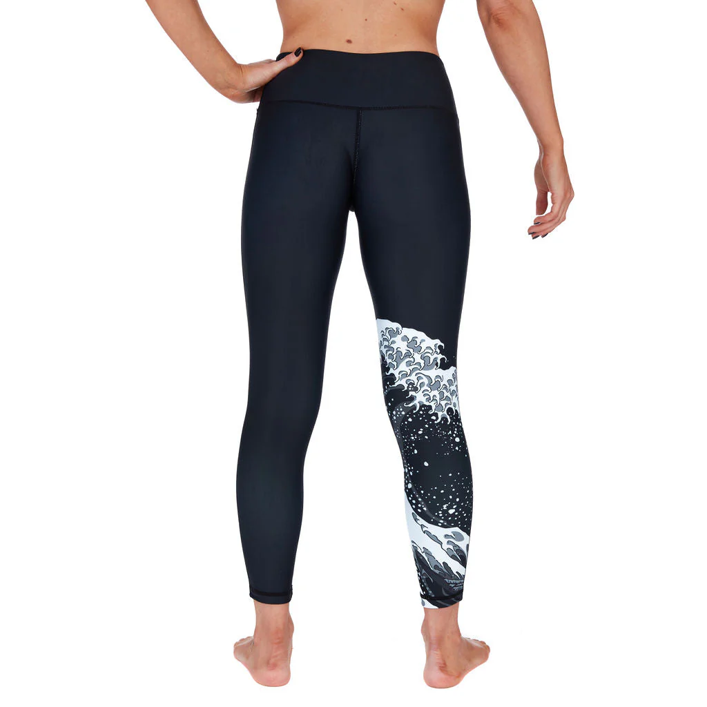 Ladies Kanagawa Spats - Black - Image 6