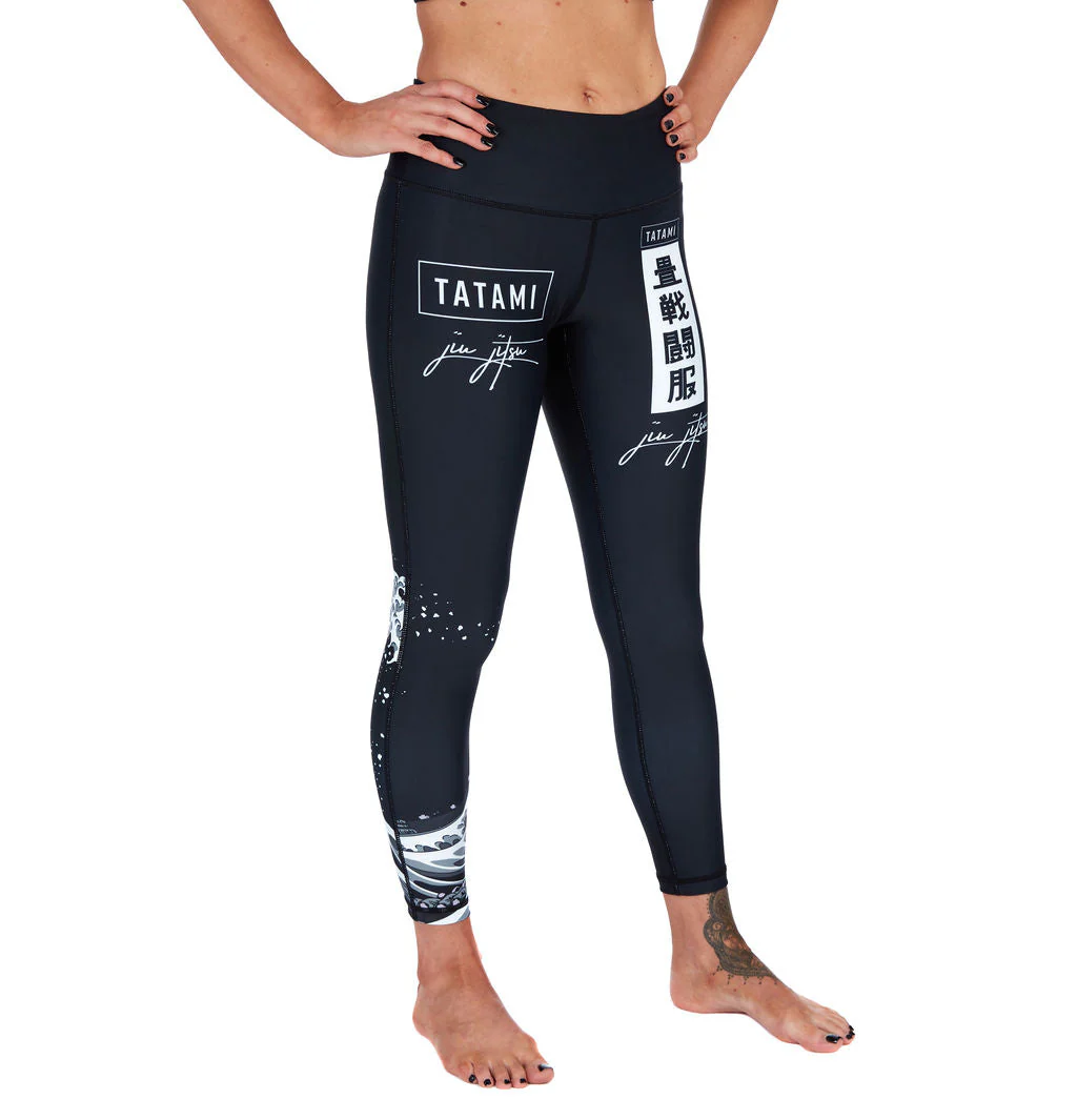 Ladies Kanagawa Spats - Black - Image 7