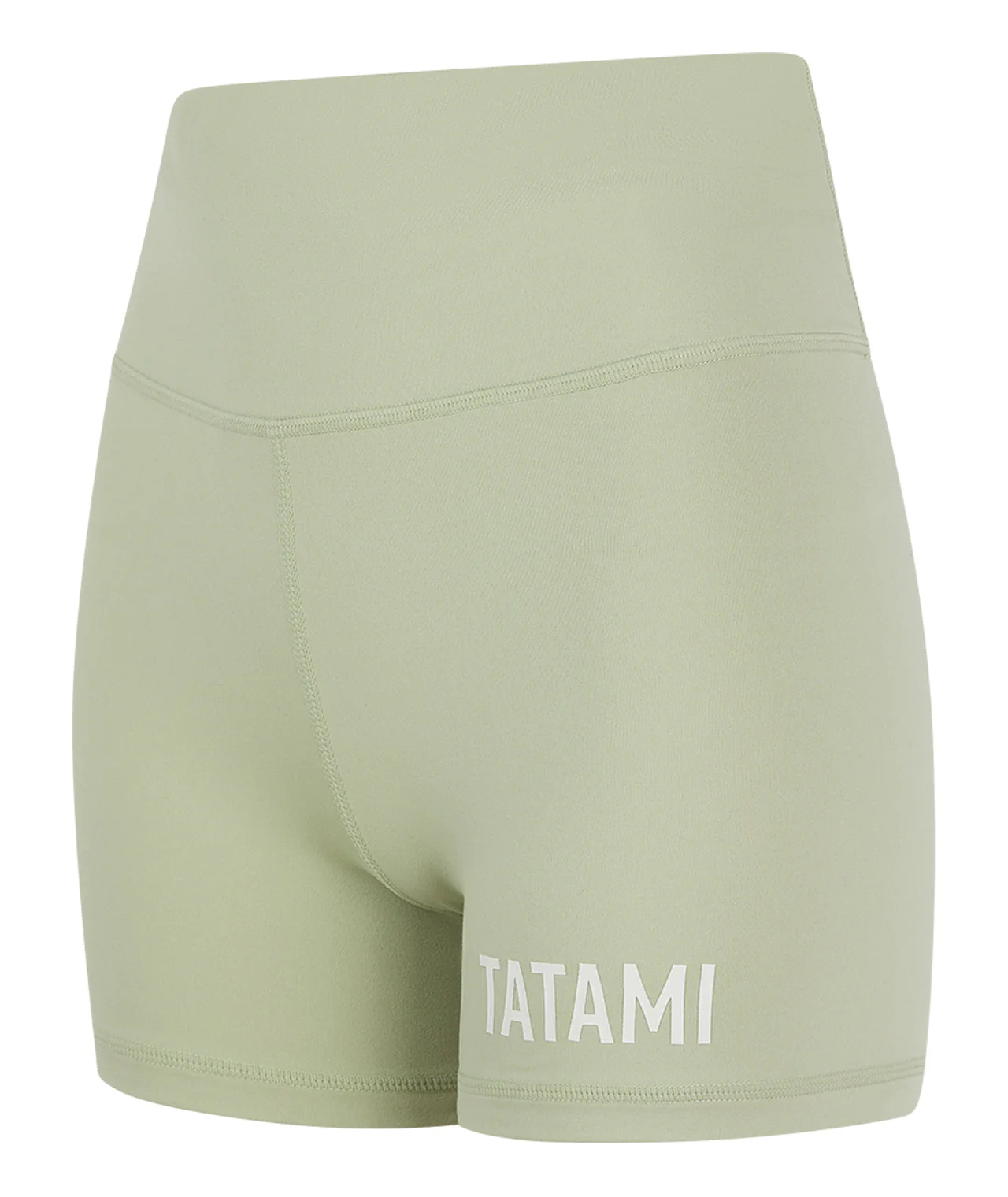 Ladies Luxe Compression Shorts - Sage - Image 2