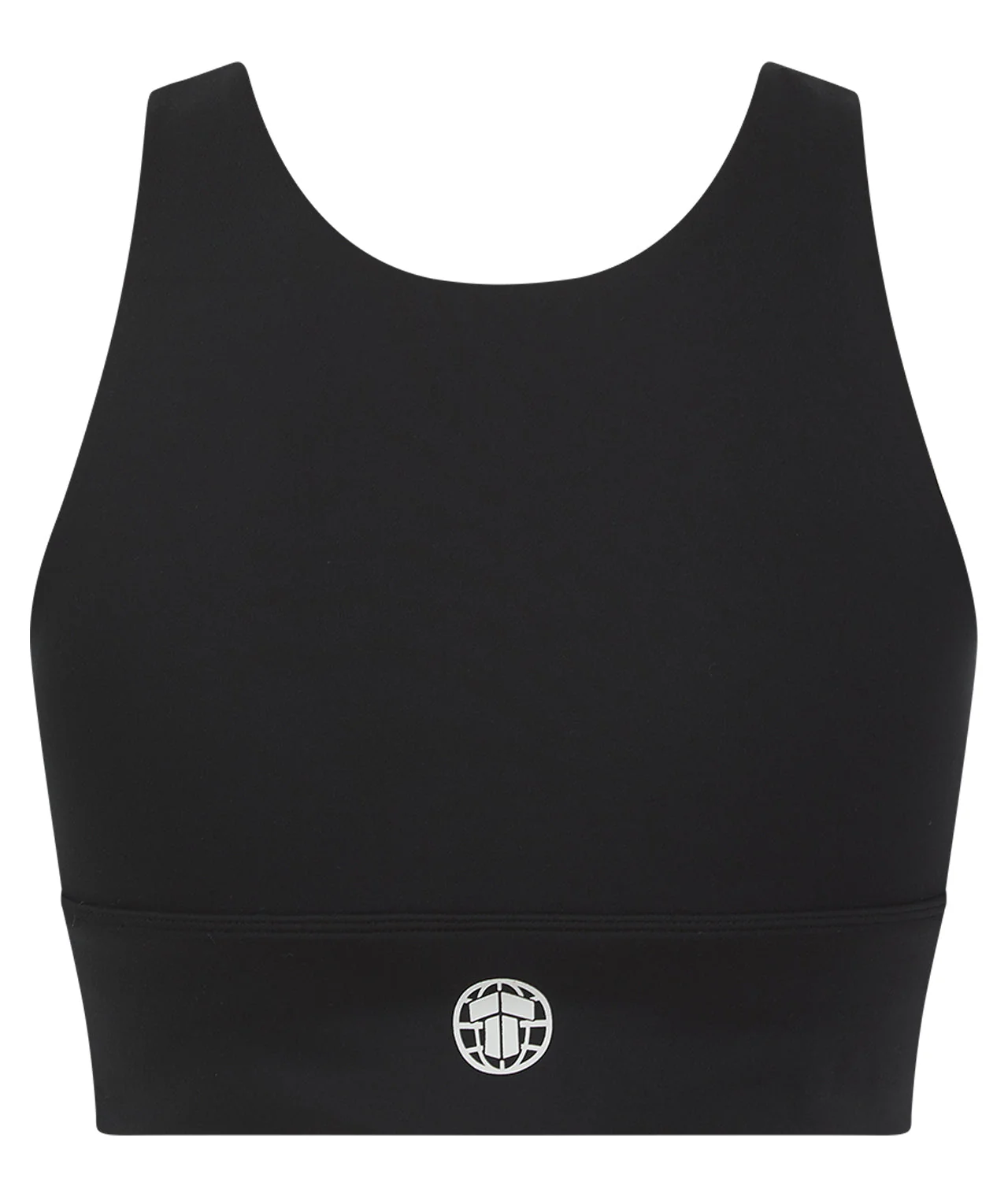 Ladies Luxe Sports Bra - Black - Image 2