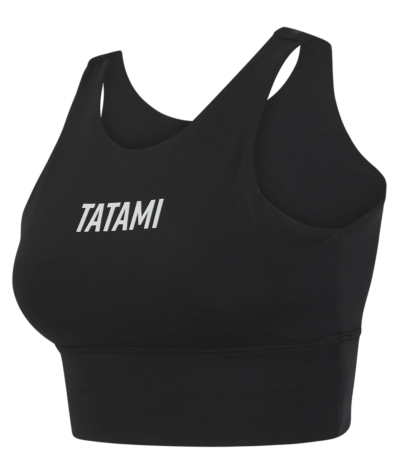 Ladies Luxe Sports Bra - Black - Image 3