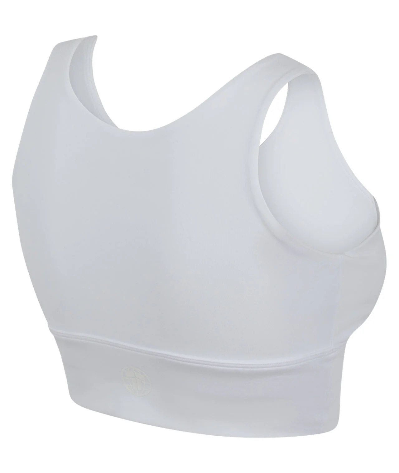 Ladies Luxe Sports Bra - White - Image 4