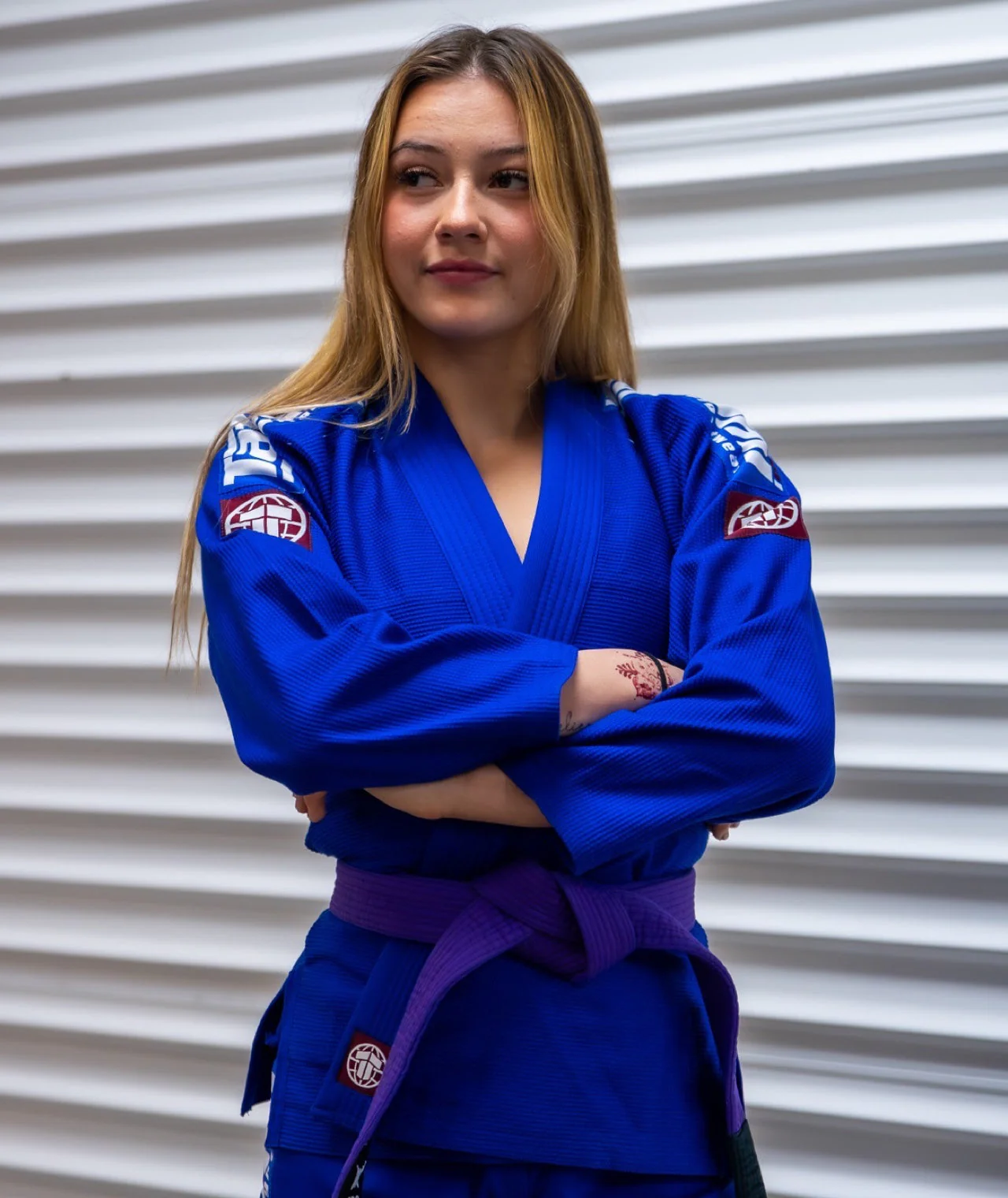 Ladies Nova Competidor Gi - Blue - Image 2