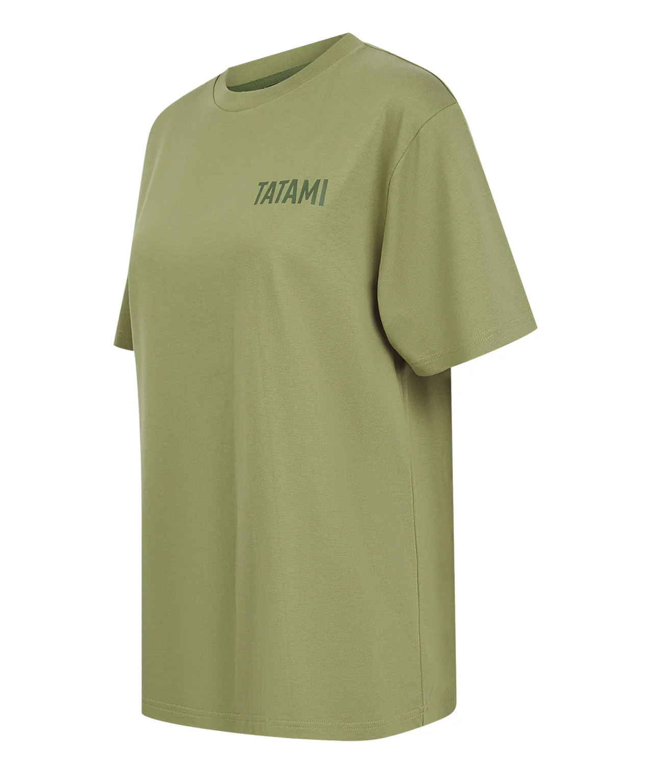 Ladies Oversized T-Shirt - Green - Image 4