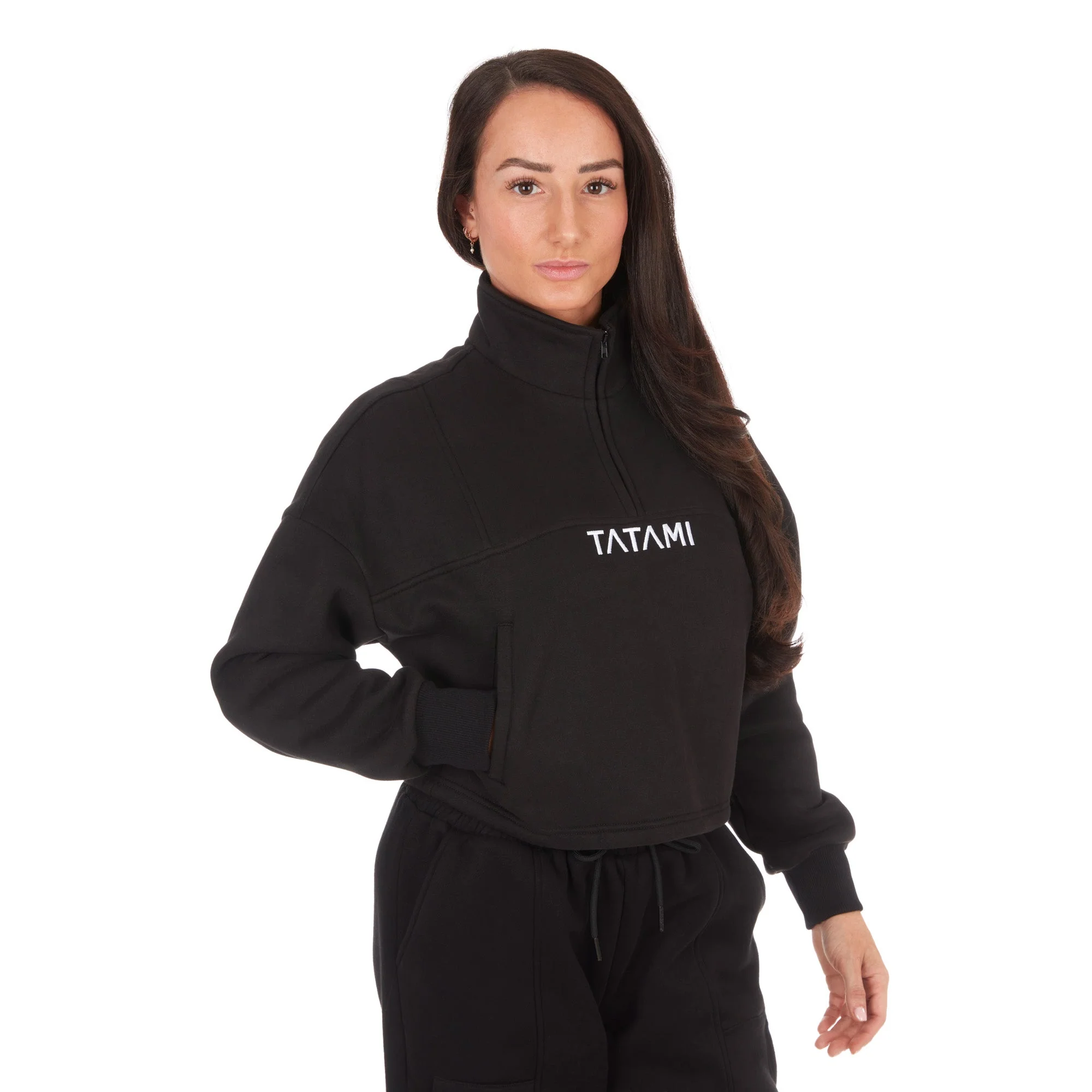 Ladies Peak Half Zip Sweatshirt - Image 3