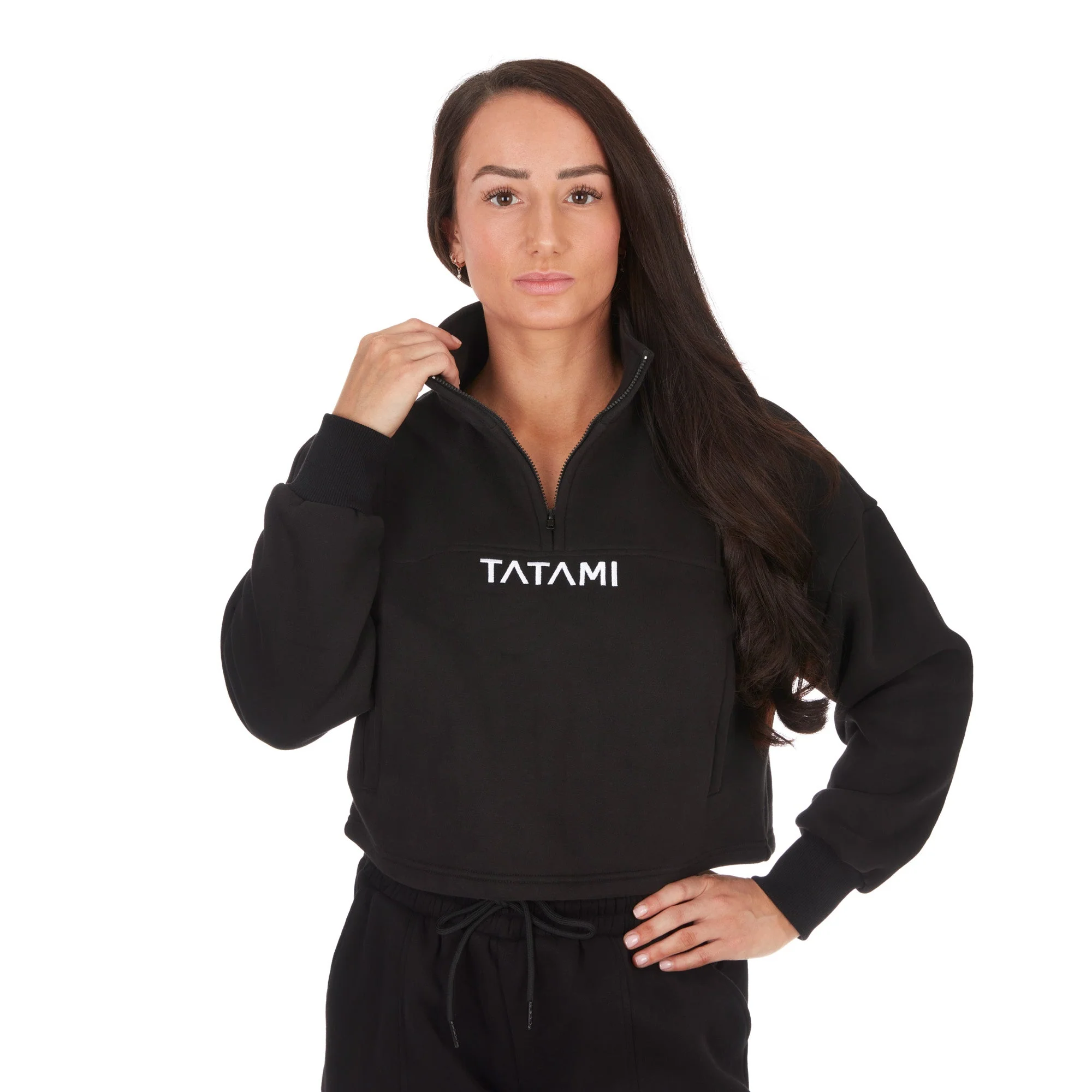Ladies Peak Half Zip Sweatshirt - Image 4