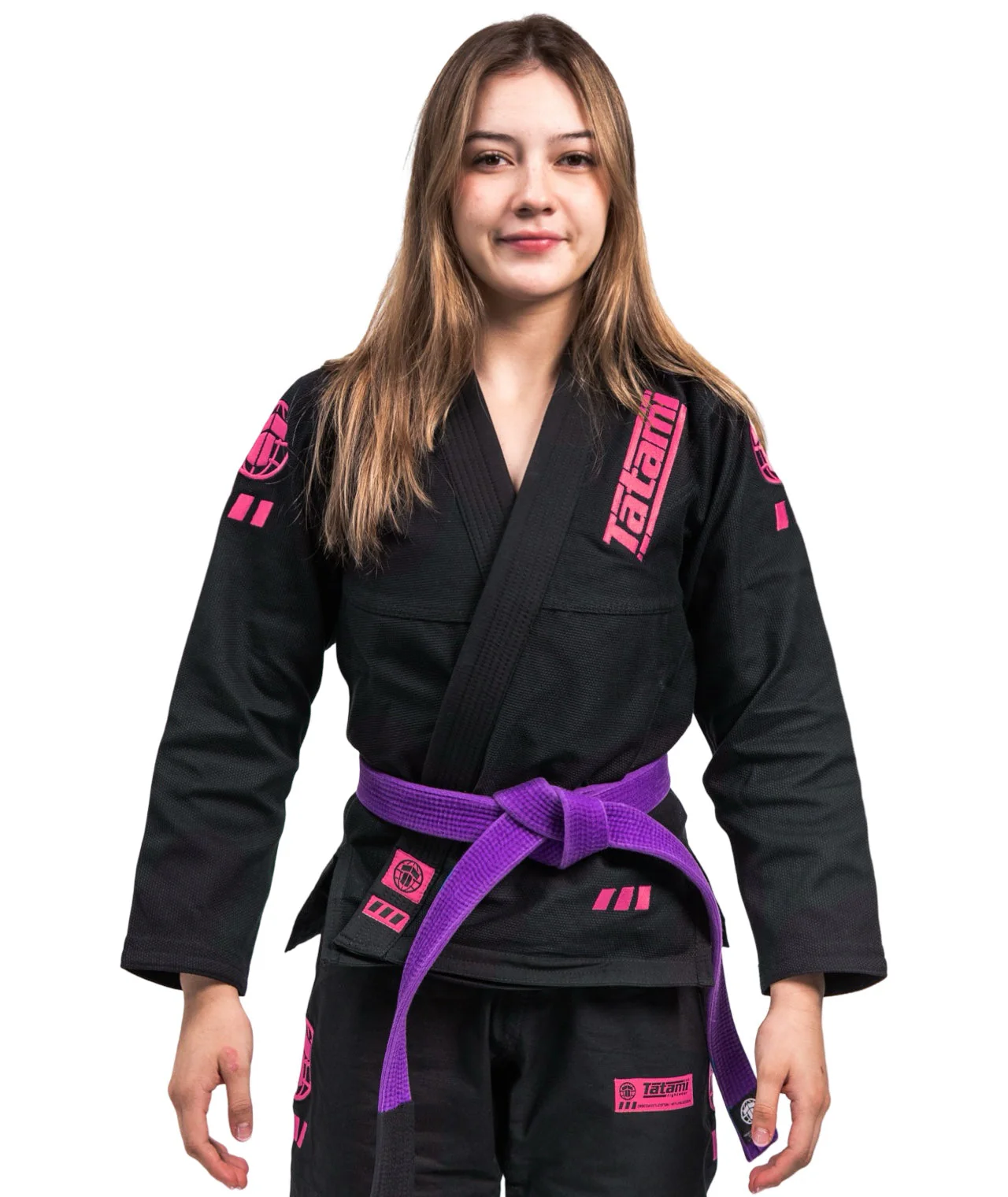 Ladies Pro Series Gi - Black & Wild Rose