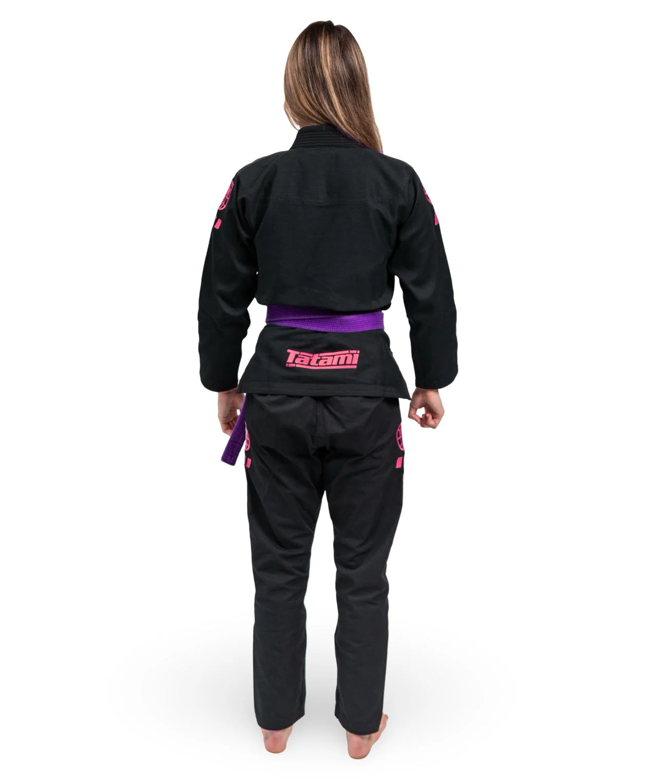 Ladies Pro Series Gi - Black & Wild Rose - Image 5