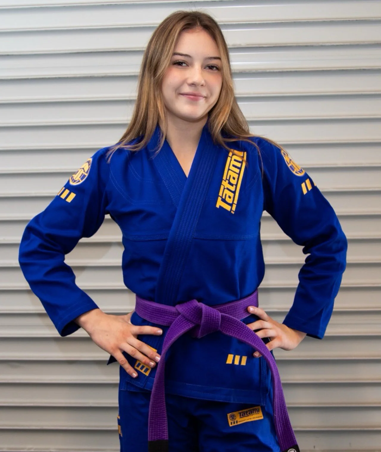 Ladies Pro Series Gi - Blue & Champion Gold - Image 7