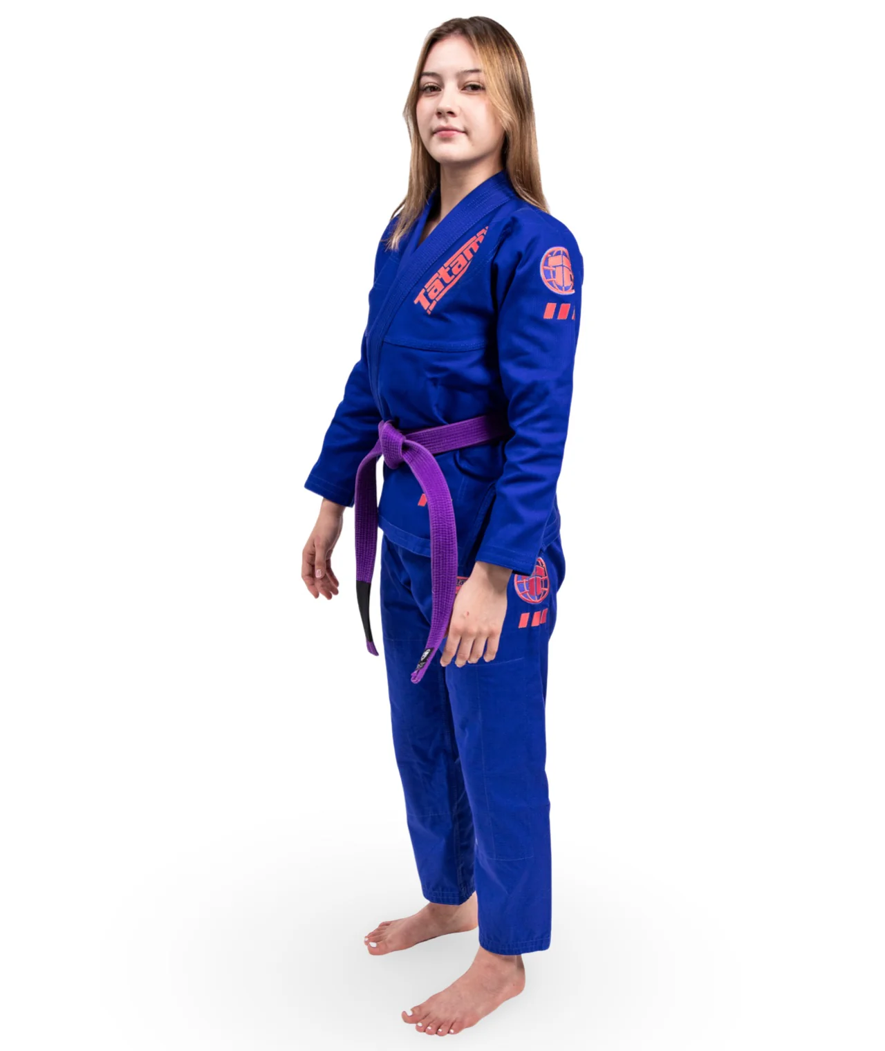 Ladies Pro Series Gi - Blue & Wild Rose - Image 4