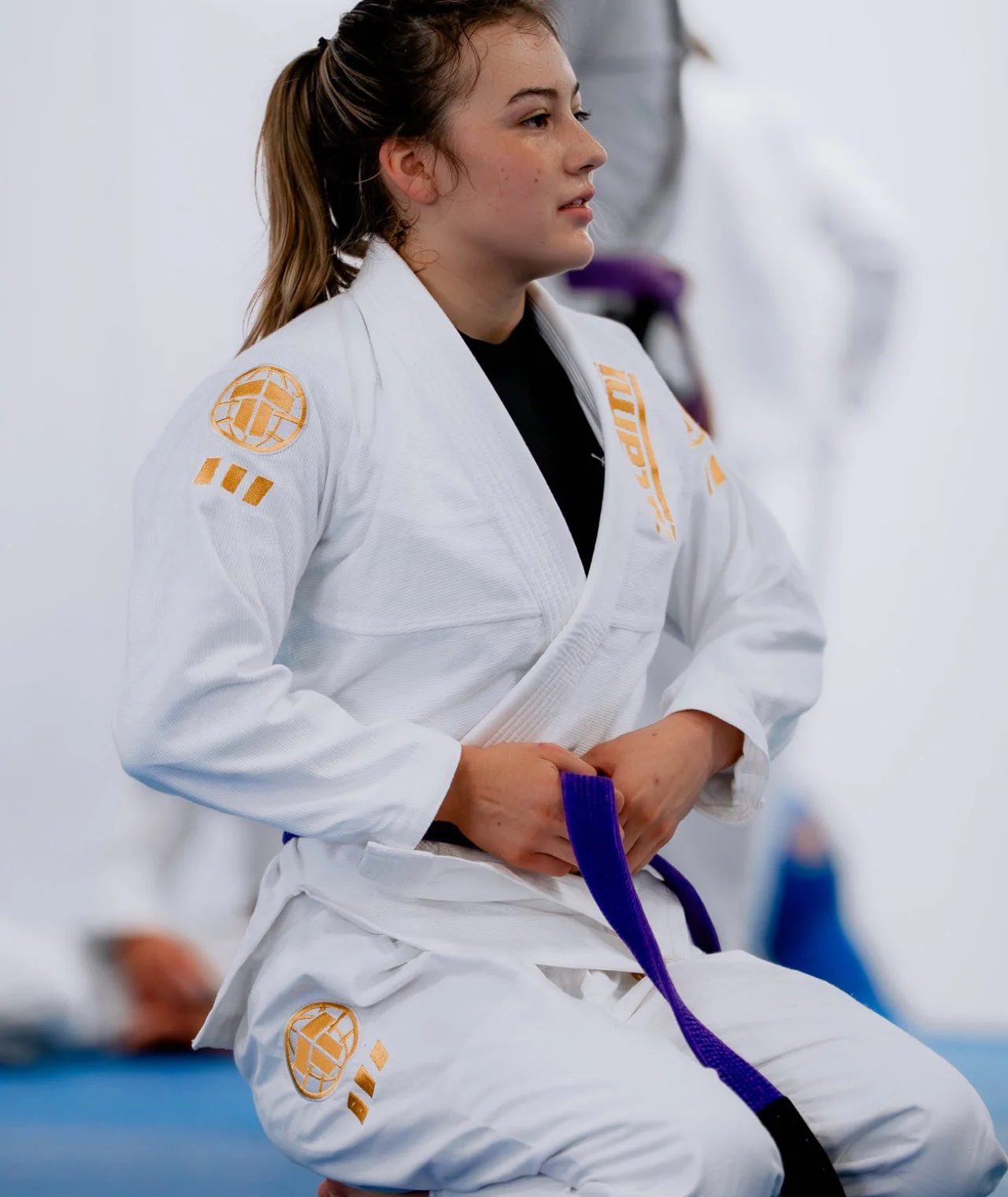 Ladies Pro Series Gi - White & Champion Gold - Image 2