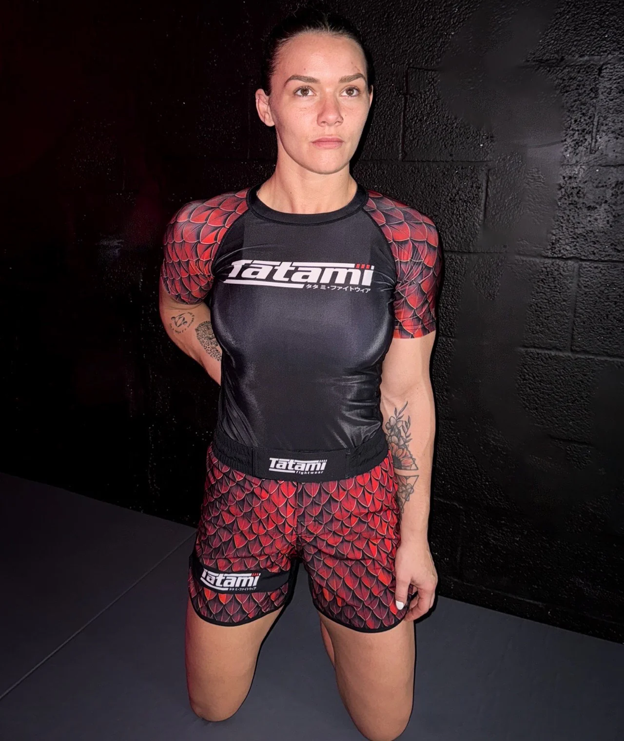 Ladies Recharge Grappling Shorts - Dragon - Image 6