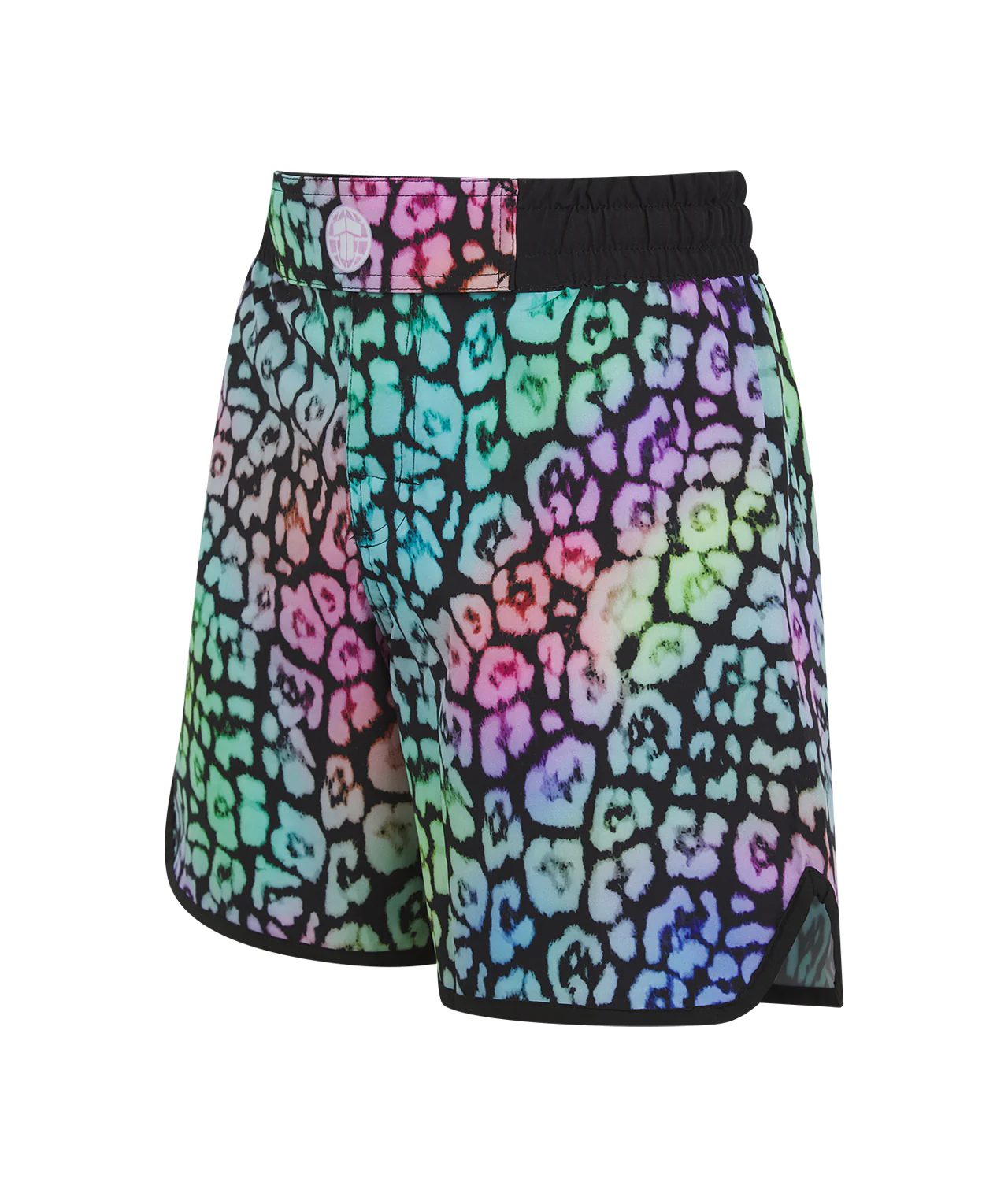 Ladies Recharged Grappling Shorts - Multi Leopard - Image 2