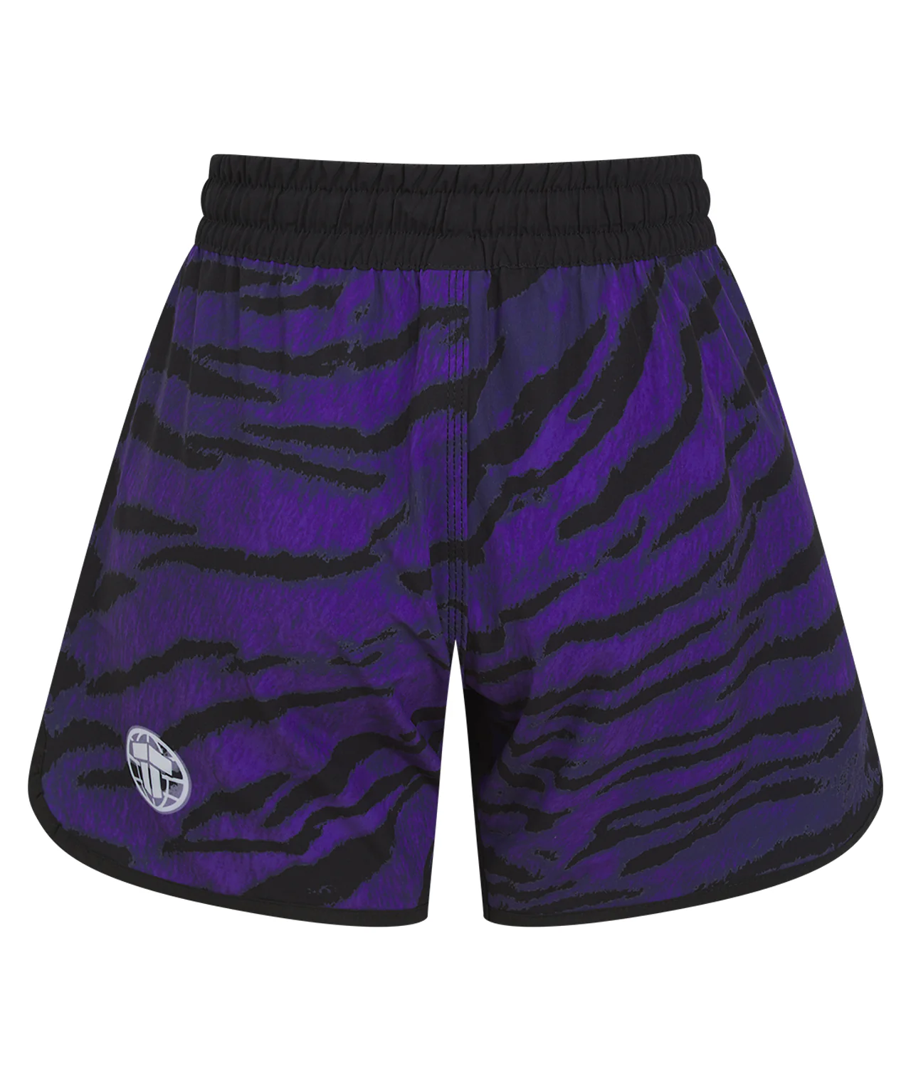 Ladies Recharged Grappling Shorts - Purple Tiger - Image 2