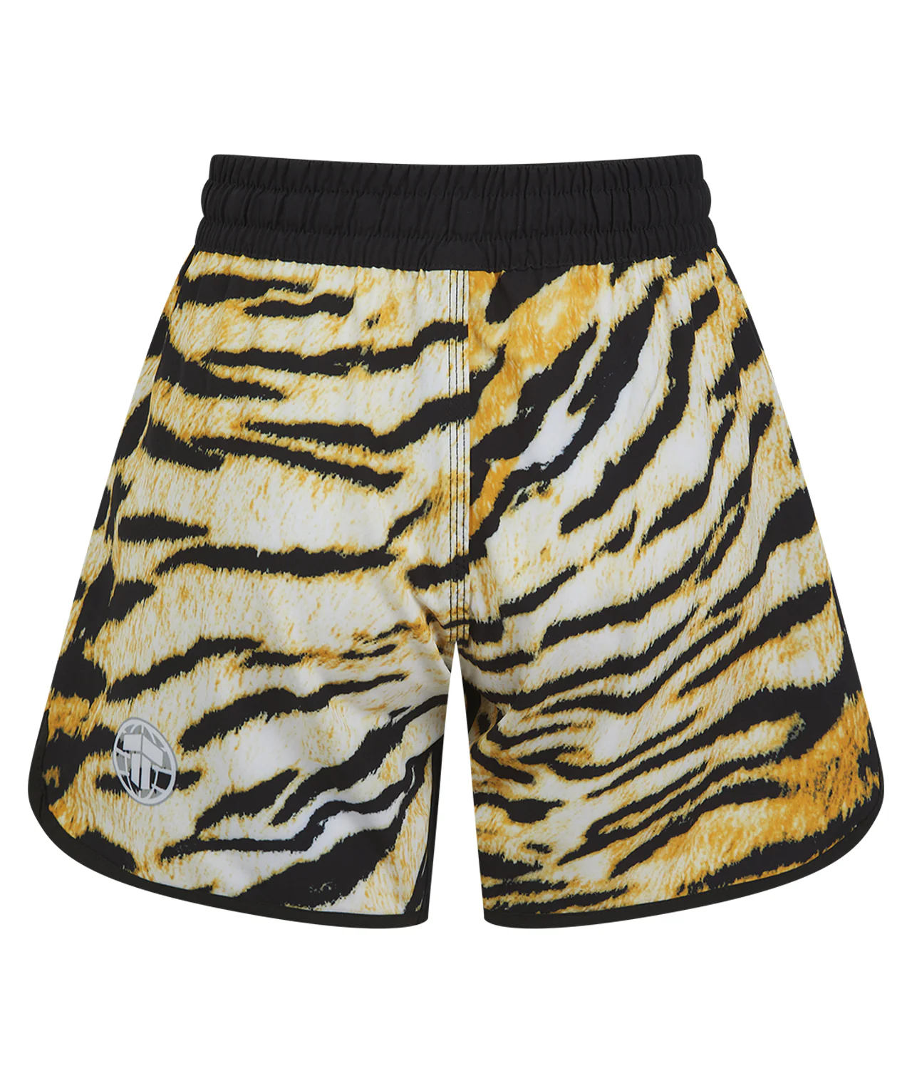Ladies Recharged Grappling Shorts - Yellow Tiger - Image 2