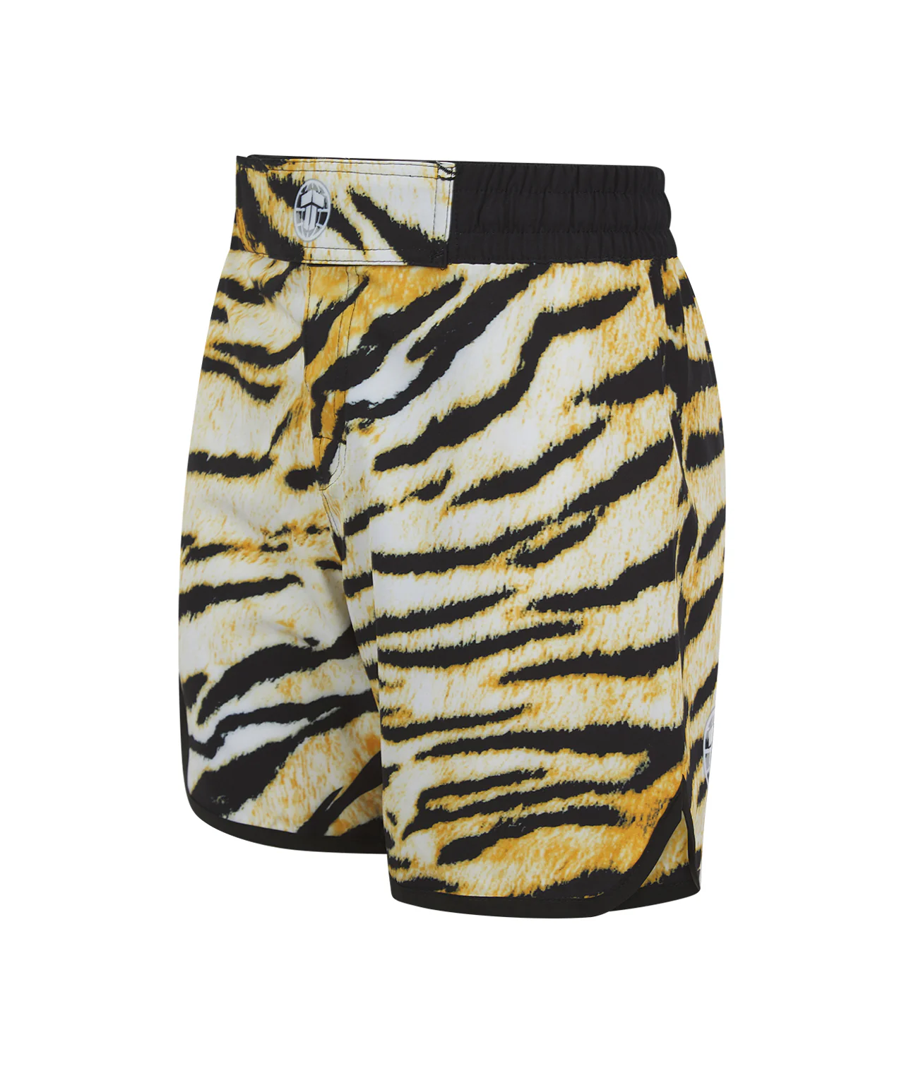 Ladies Recharged Grappling Shorts - Yellow Tiger - Image 3