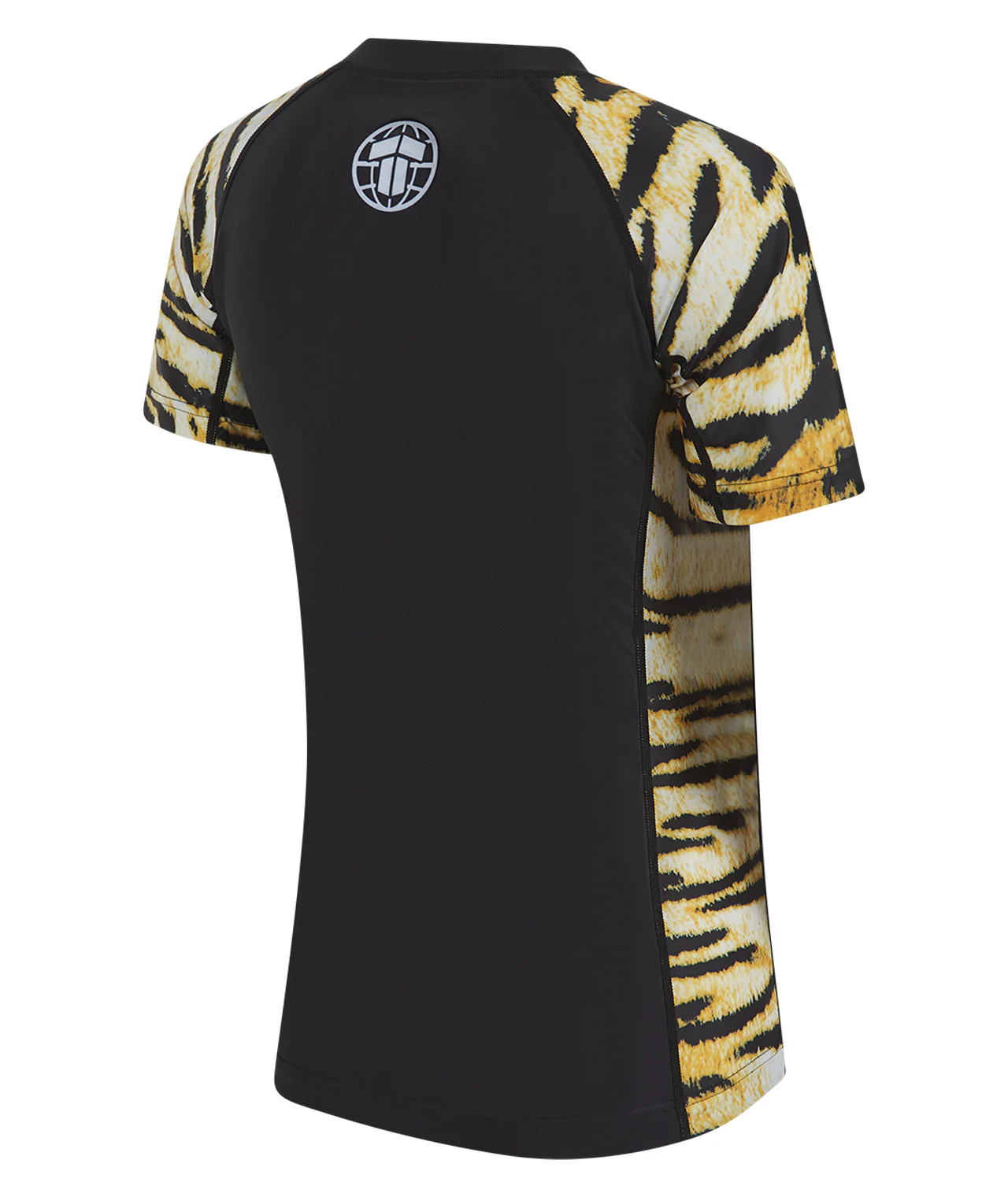 Ladies Recharged Rash Guard - Yellow Tiger - Image 4