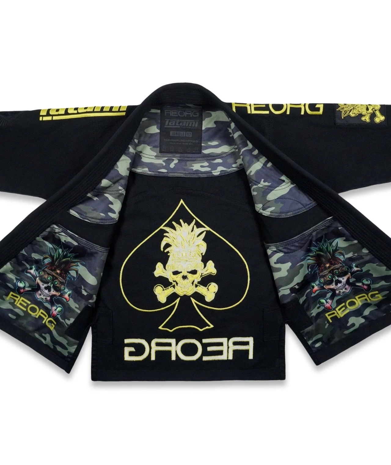 Ladies Reorg Jungle V2 Gi - Black - Image 2