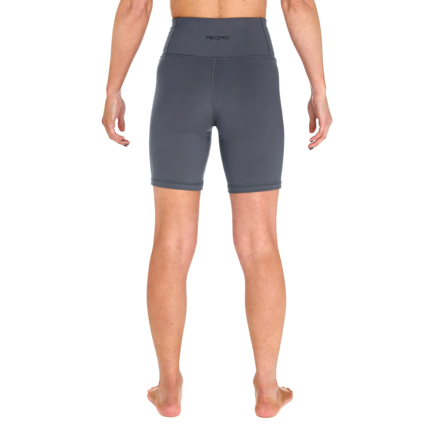 Ladies REORG Pineapple Compression Shorts - Grey - Image 3