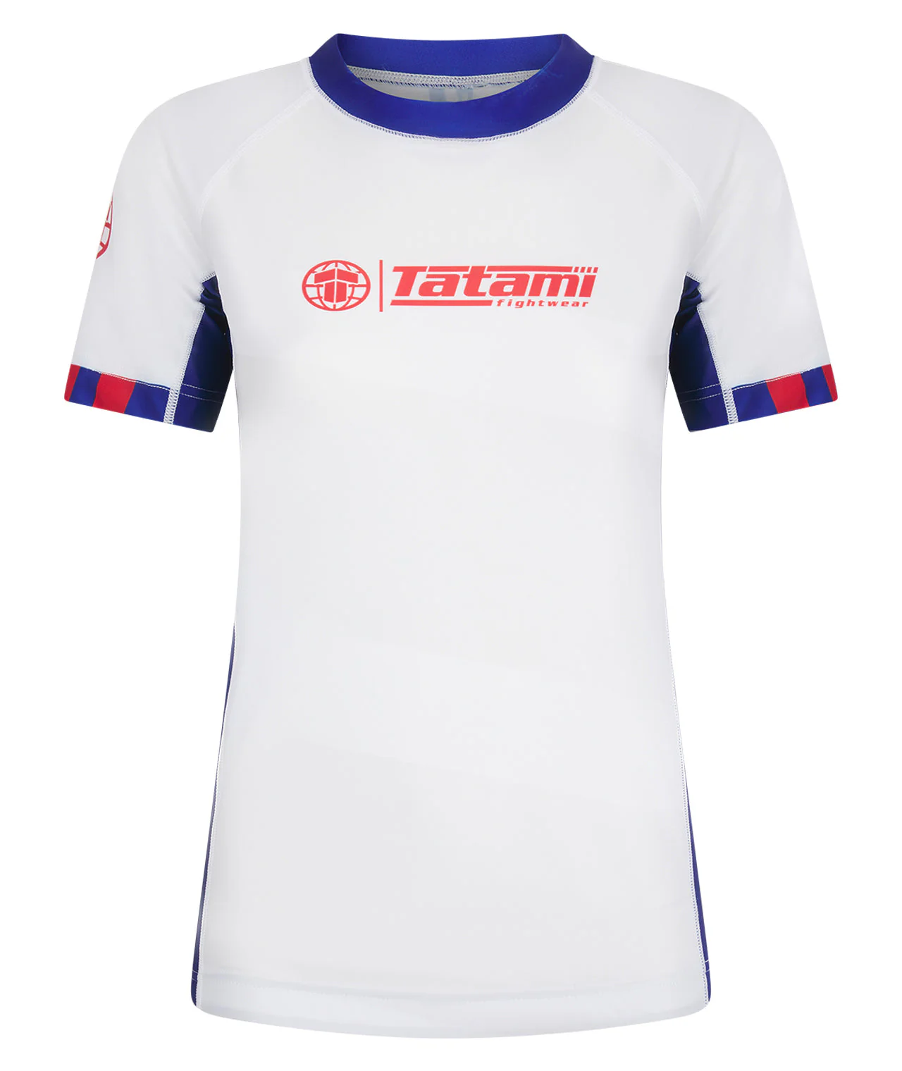 Ladies Tatami Nomad Rash Guard - White & Navy
