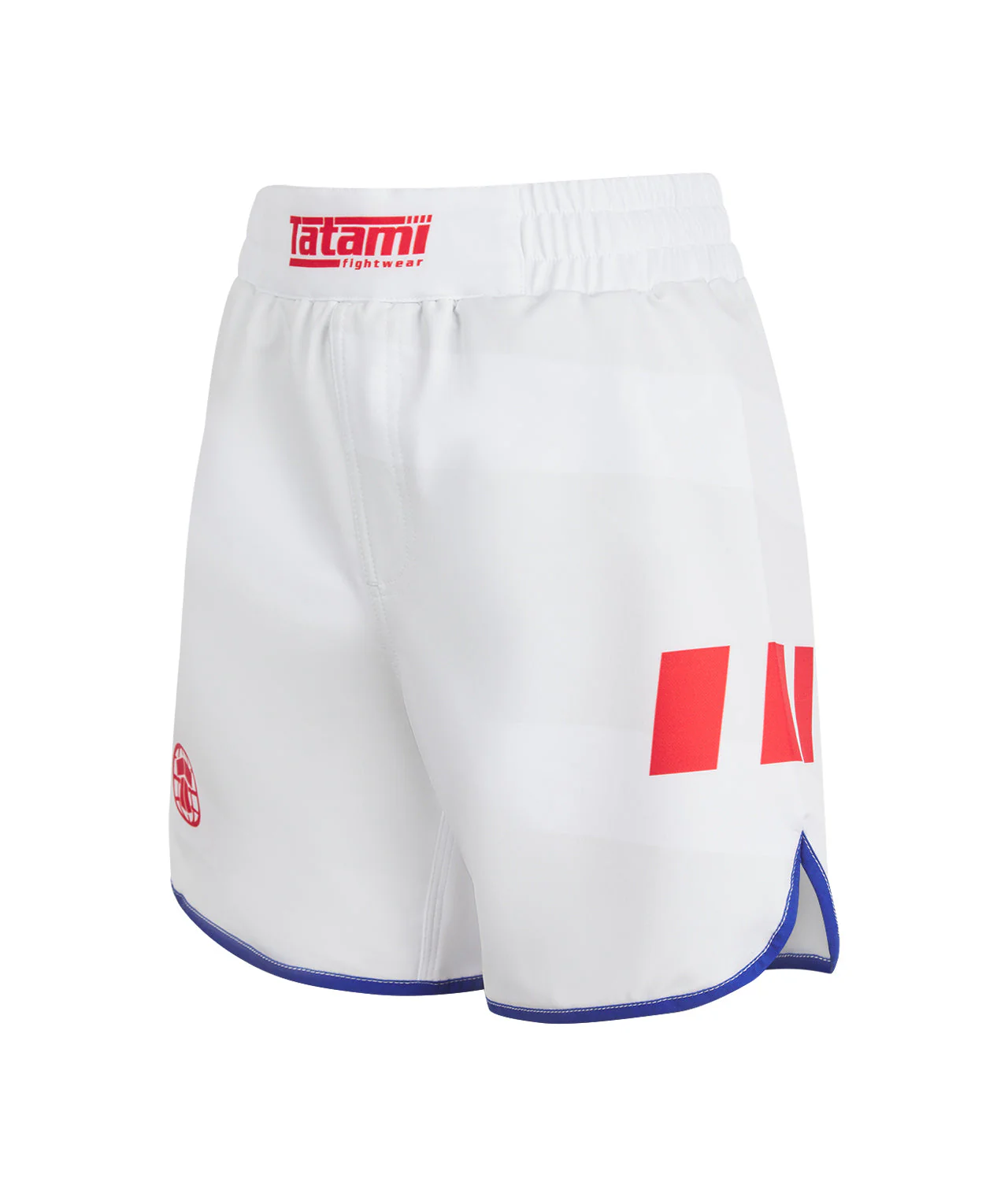 Ladies Tatami Nomad Shorts - White & Navy - Image 3