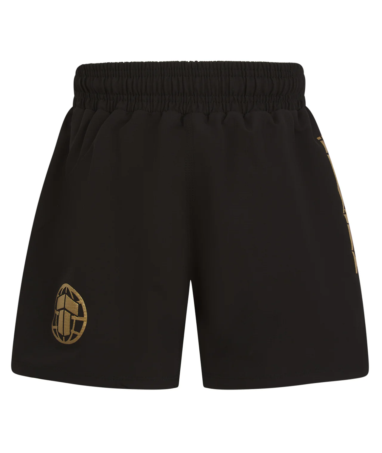 Ladies Tatami Pro Grappling Shorts - Black & Gold - Image 2