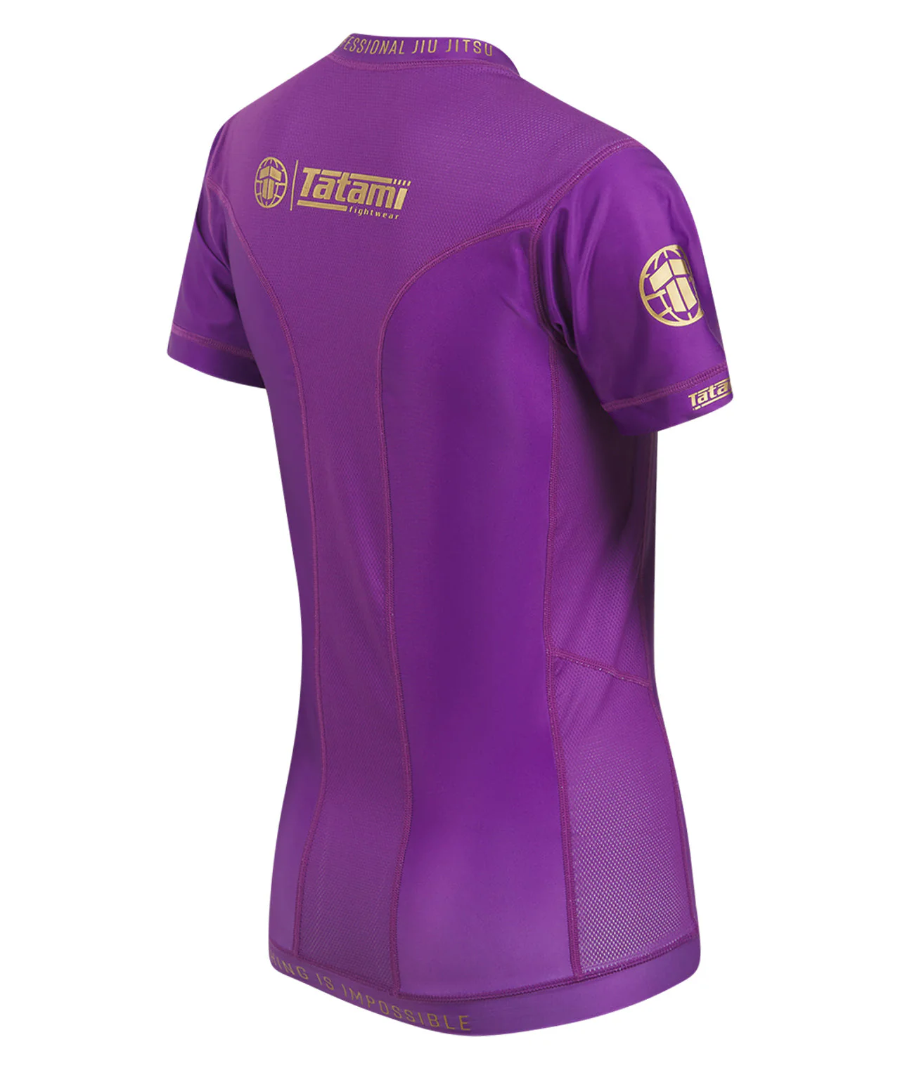 Ladies Tatami Pro Rash Guard - Purple - Image 4