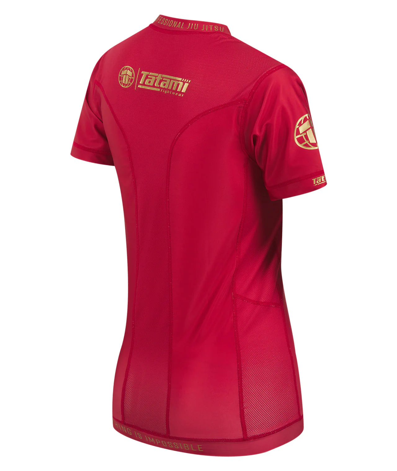Ladies Tatami Pro Rash Guard - Red - Image 4