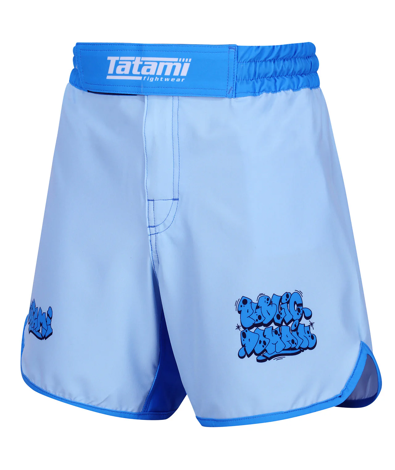Ladies Tatami X Public Domain Cool Blue Shorts - Image 3