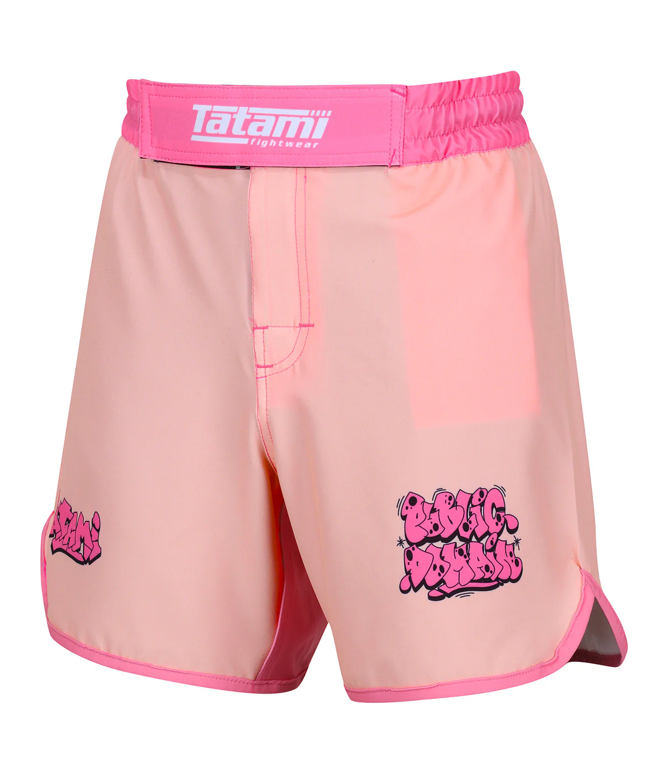 Ladies Tatami X Public Domain Papa Don't Peach Shorts - Image 3