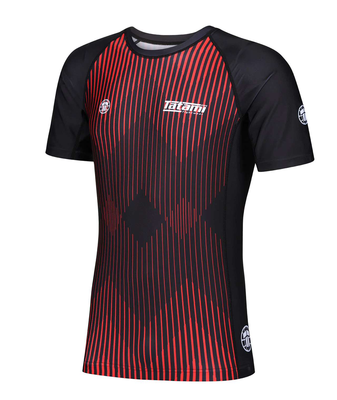 Milan Eco Tech Recycled Rash Guard - Red - Image 4