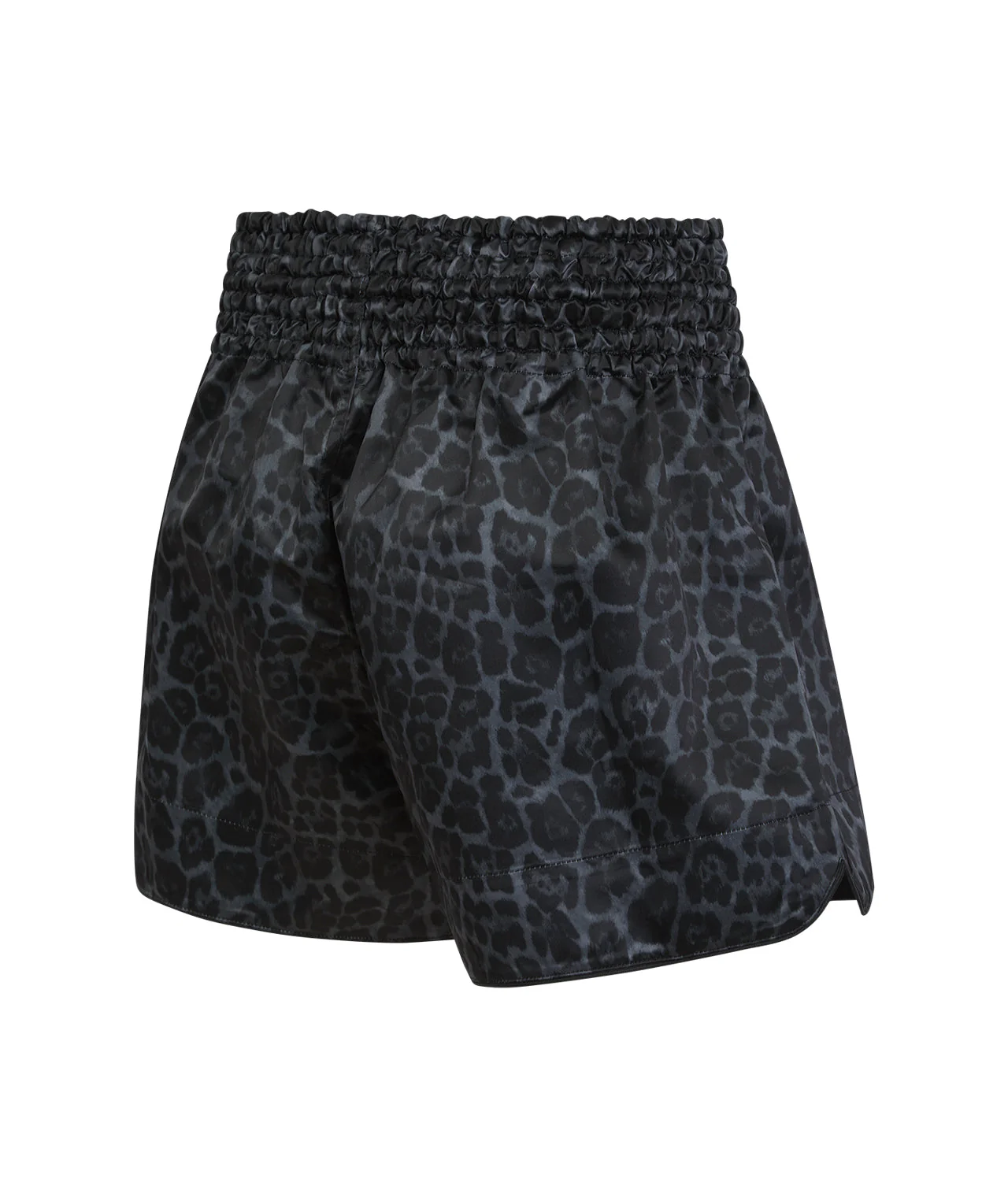 Muay Thai Shorts - Black Leopard - Image 5