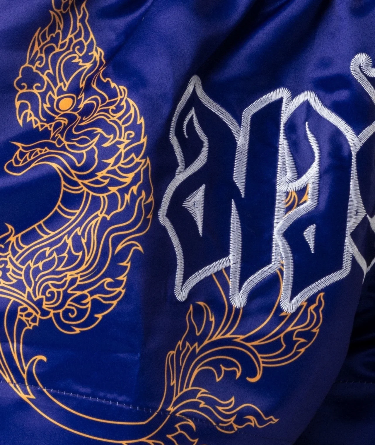 Nakmuay Muay Thai Shorts - Blue - Image 6