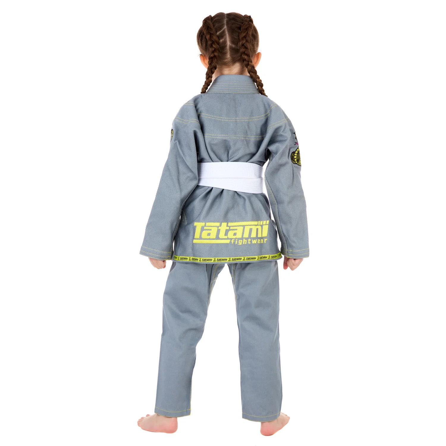 Meerkatsu Kids Animal Gi - Grey - Image 3