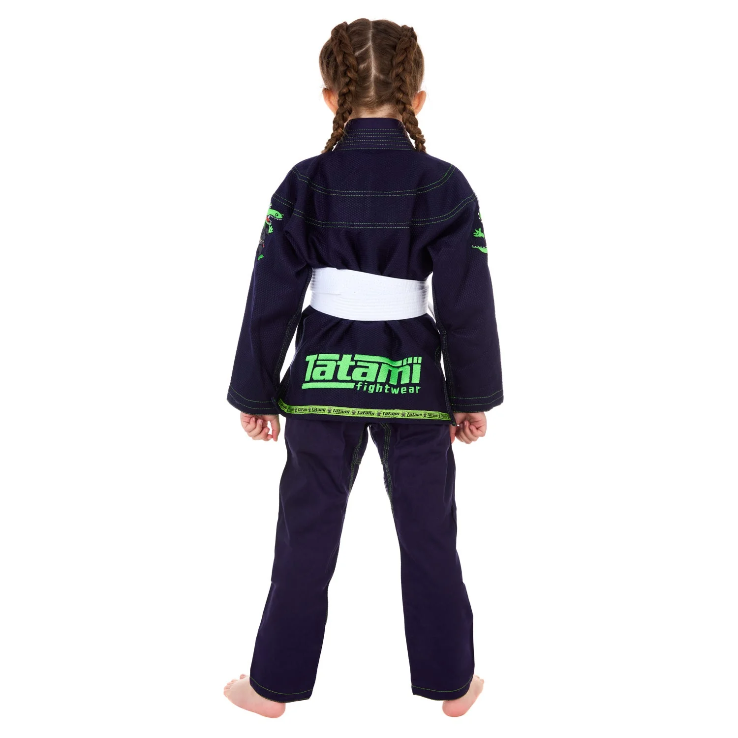 Meerkatsu Kids Animal Gi - Navy - Image 3