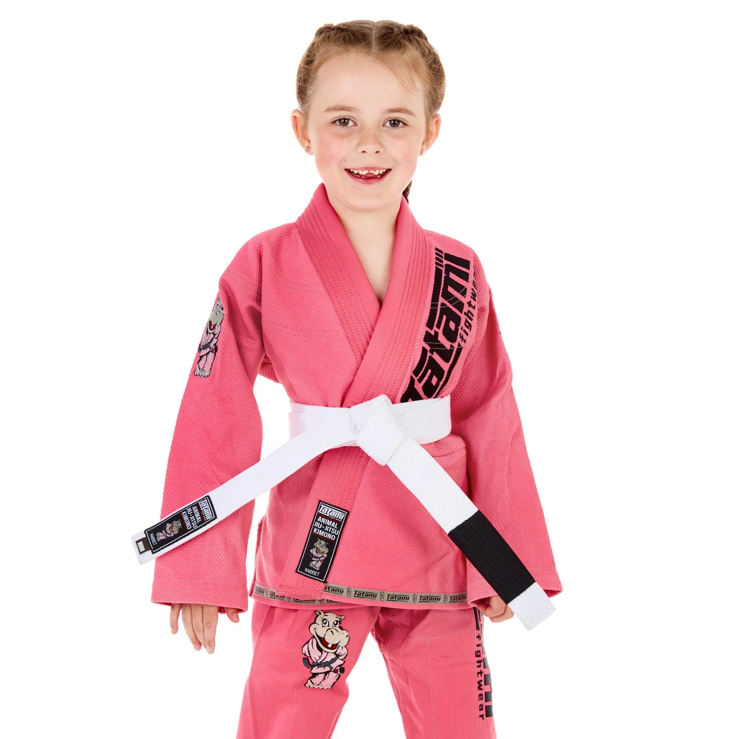 Meerkatsu Kids Animal Gi - Pink