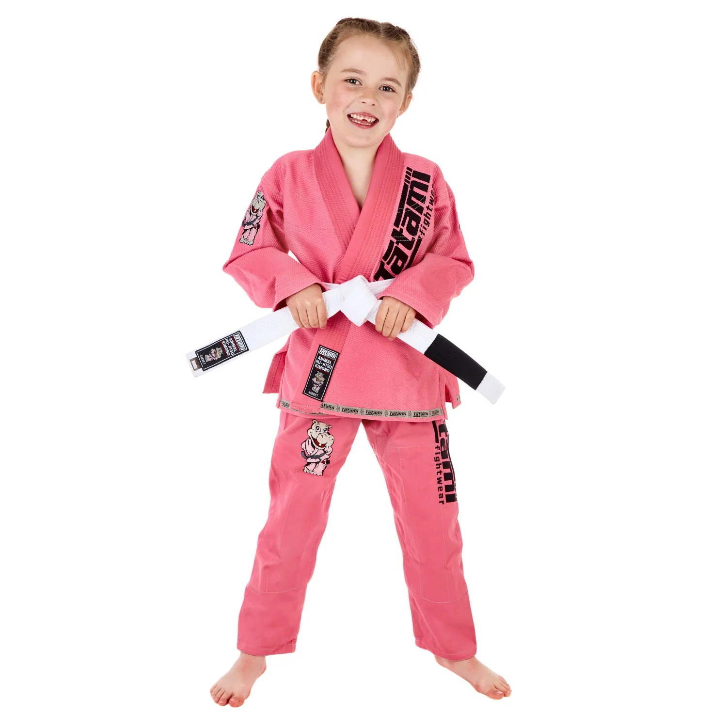Meerkatsu Kids Animal Gi - Pink - Image 2