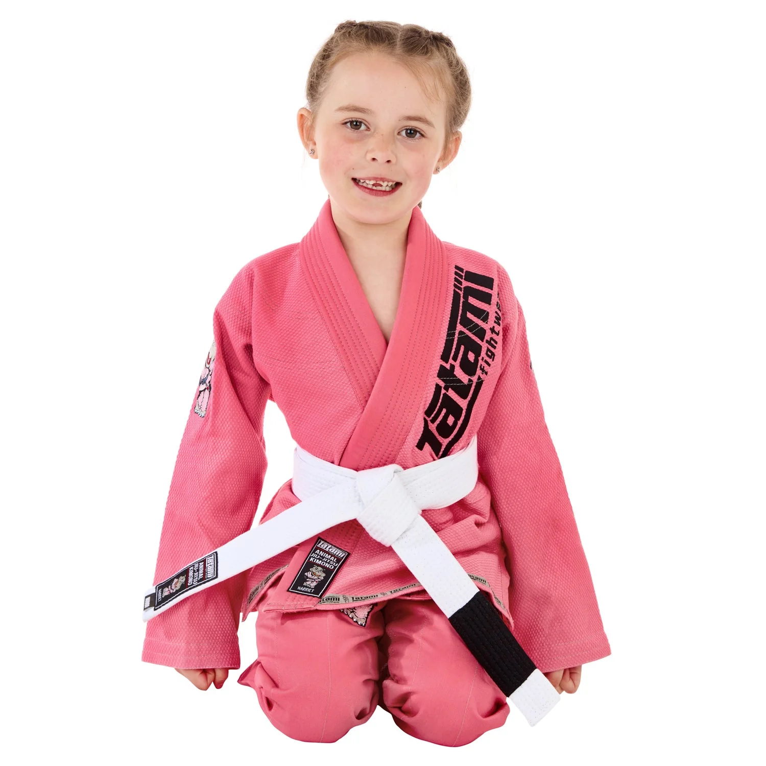 Meerkatsu Kids Animal Gi - Pink - Image 4