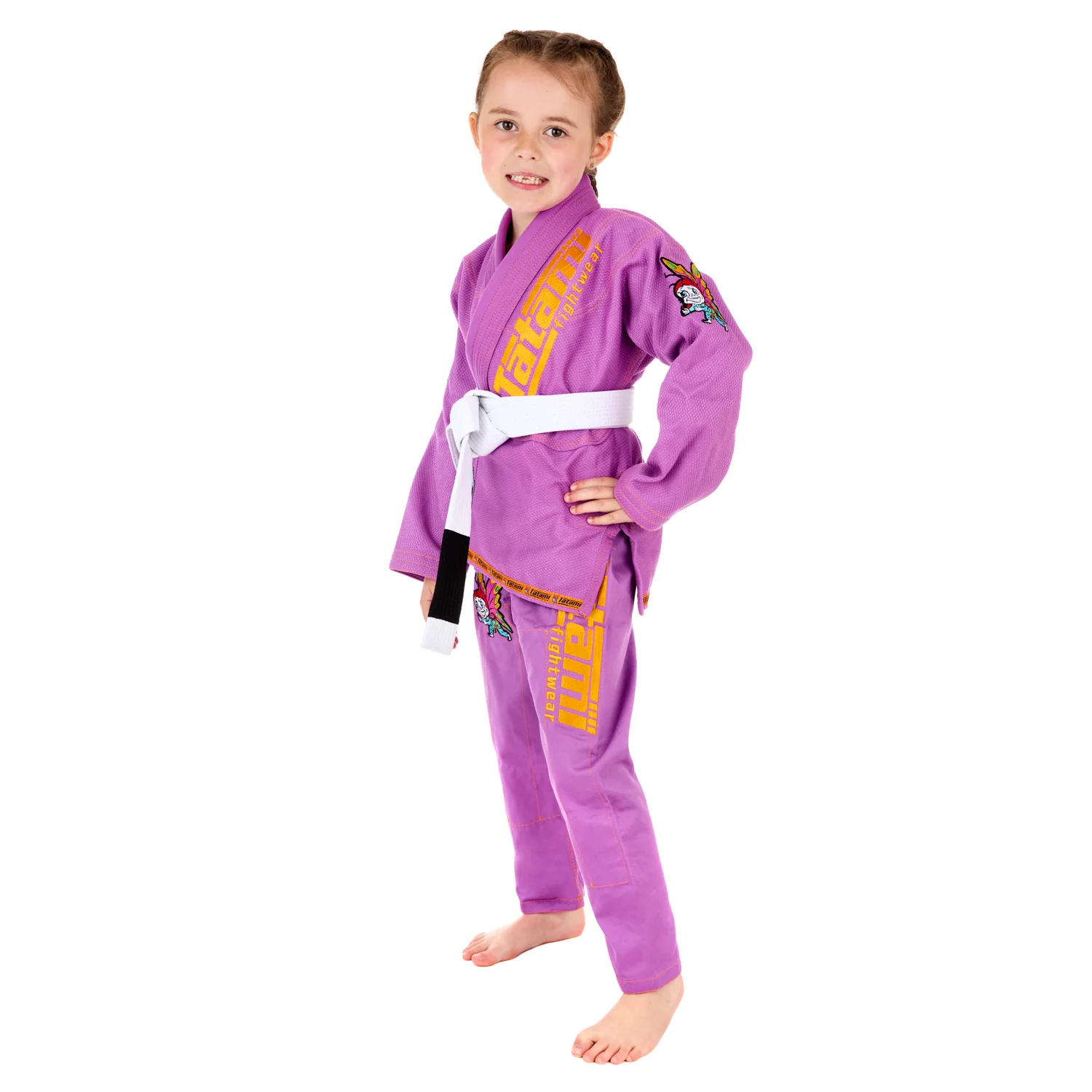 Meerkatsu Kids Animal Gi - Purple - Image 4