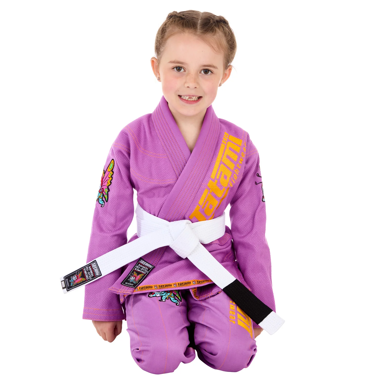 Meerkatsu Kids Animal Gi - Purple - Image 5