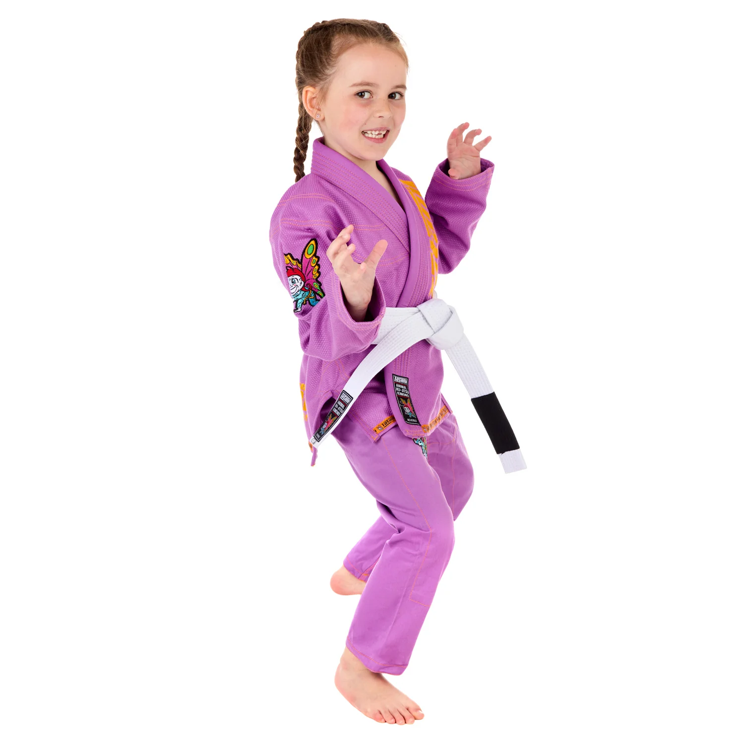 Meerkatsu Kids Animal Gi - Purple - Image 6