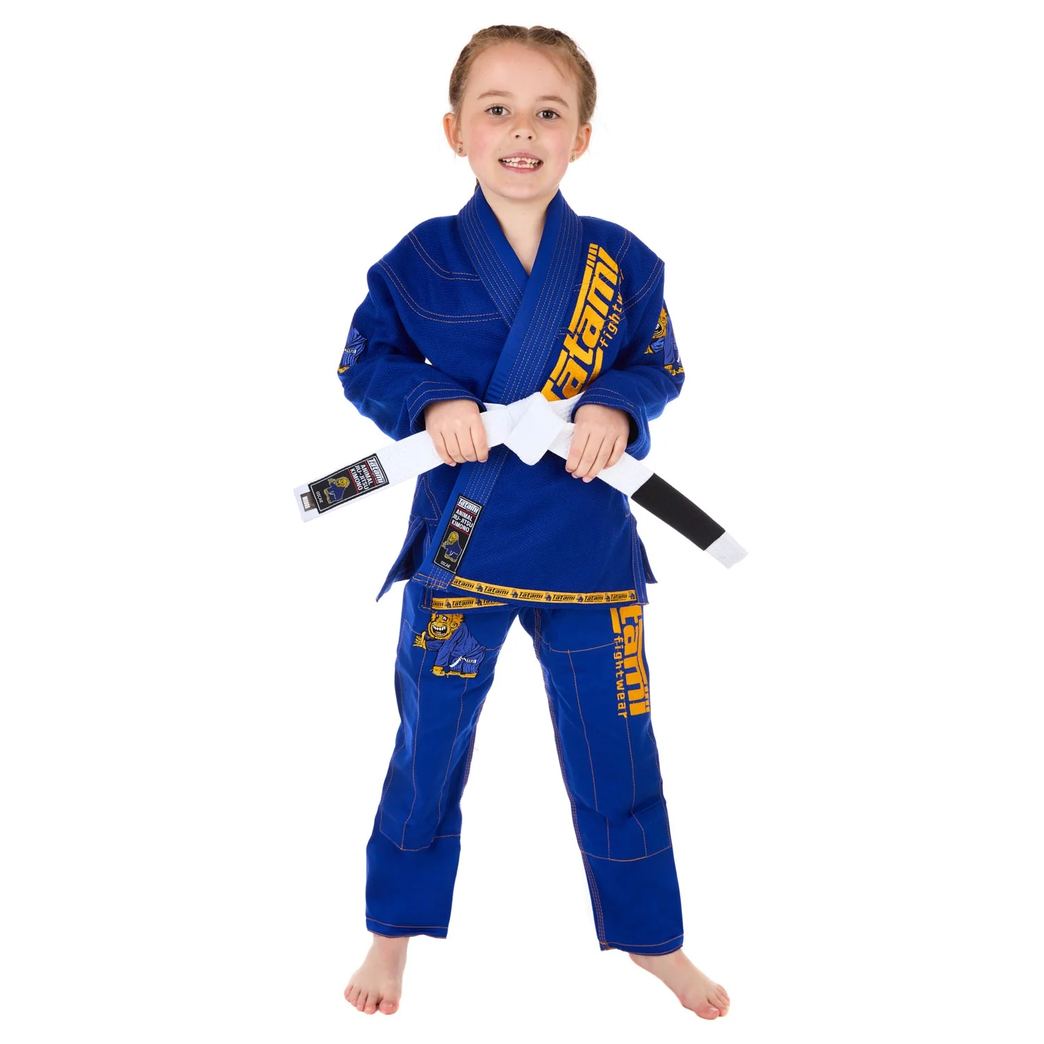 Meerkatsu Kids Animal Gi - Royal Blue - Image 2