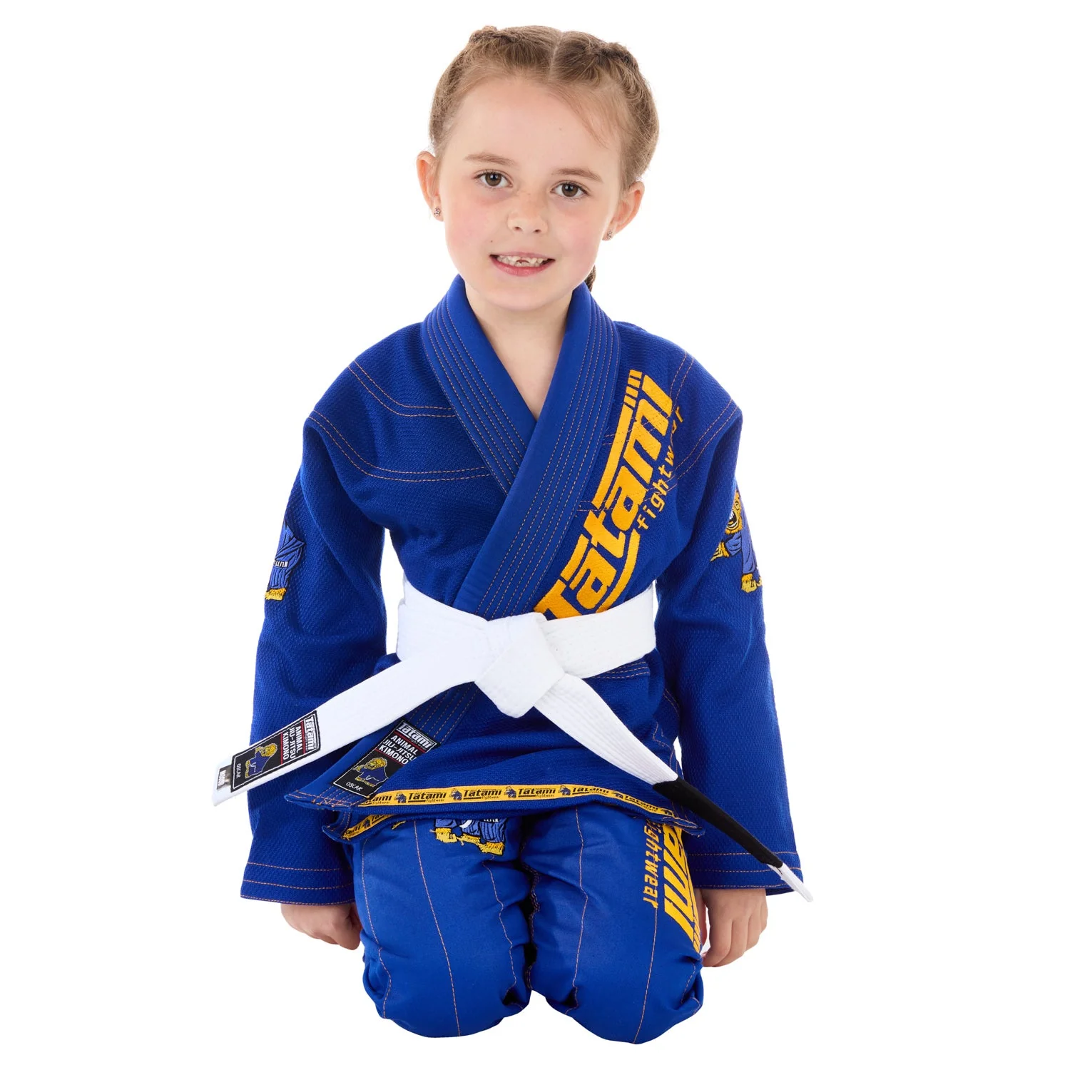 Meerkatsu Kids Animal Gi - Royal Blue - Image 4