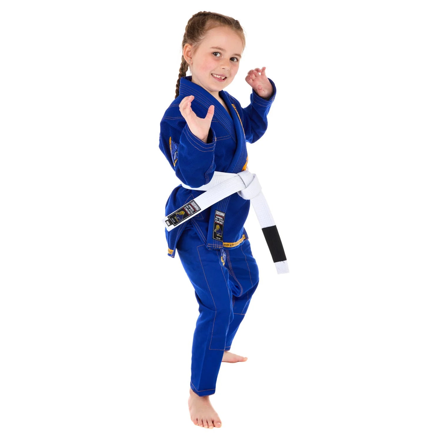 Meerkatsu Kids Animal Gi - Royal Blue - Image 5