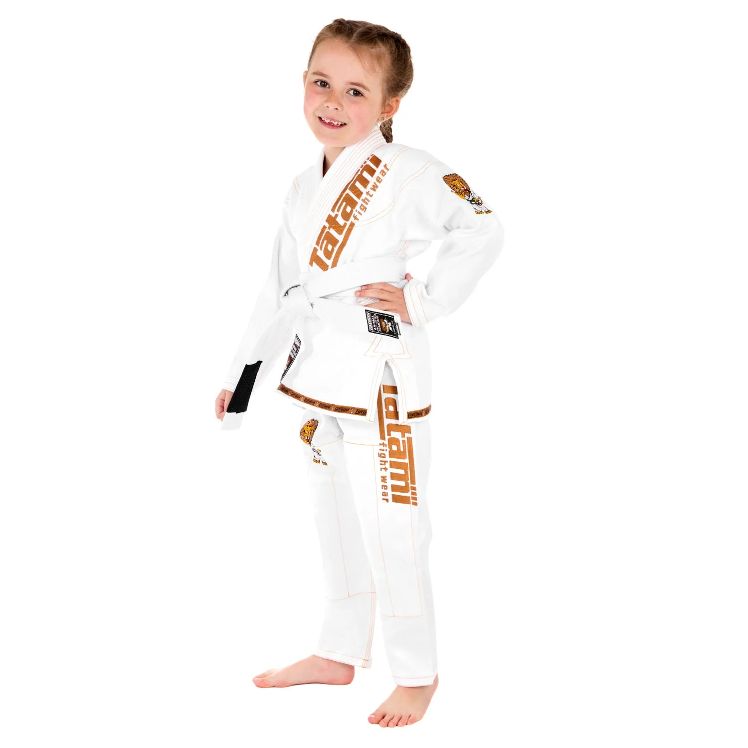 Meerkatsu Kids Animal Gi - White - Image 4
