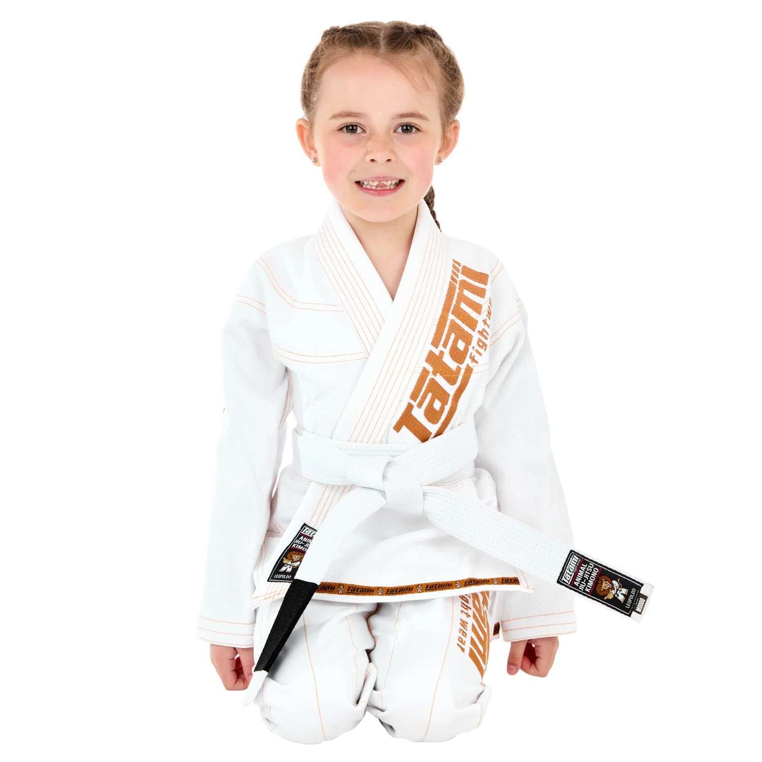 Meerkatsu Kids Animal Gi - White - Image 5